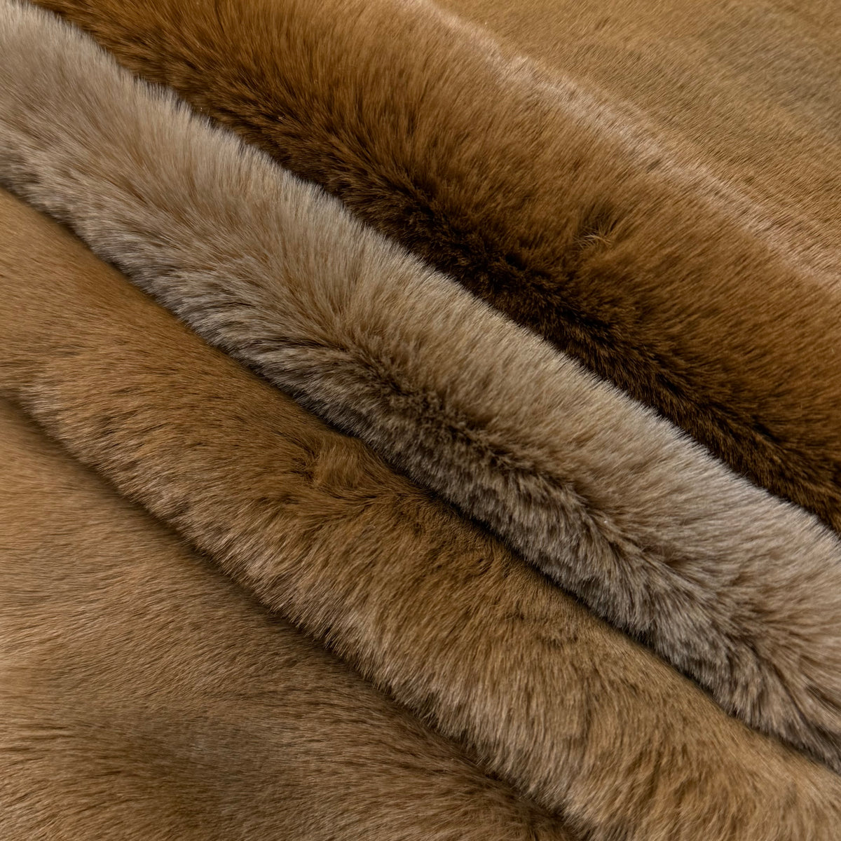Natural Hair-On Kangaroo, Suede Back | Reversible