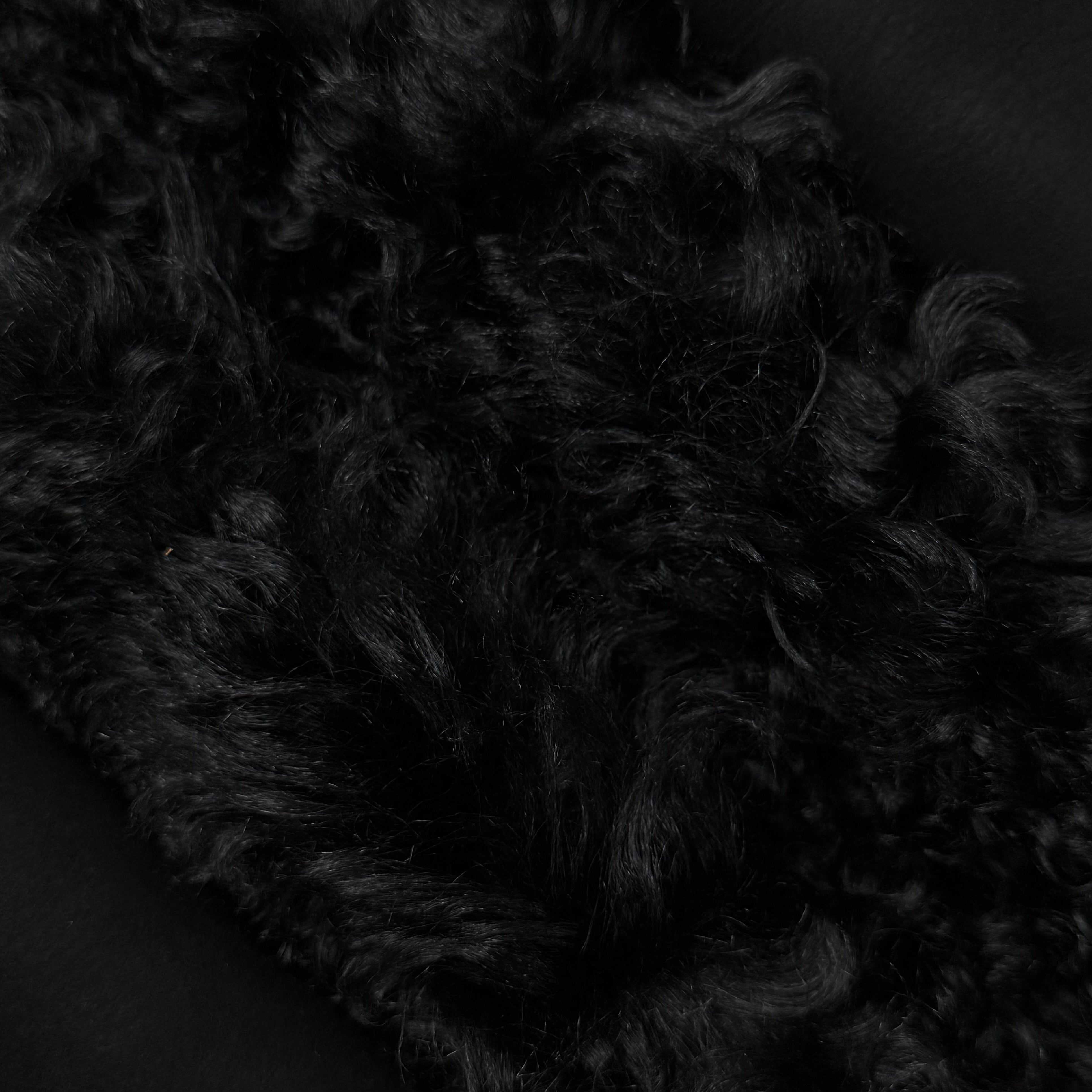 Curly Tigrado Shearling, Suede Back - 3 Colors