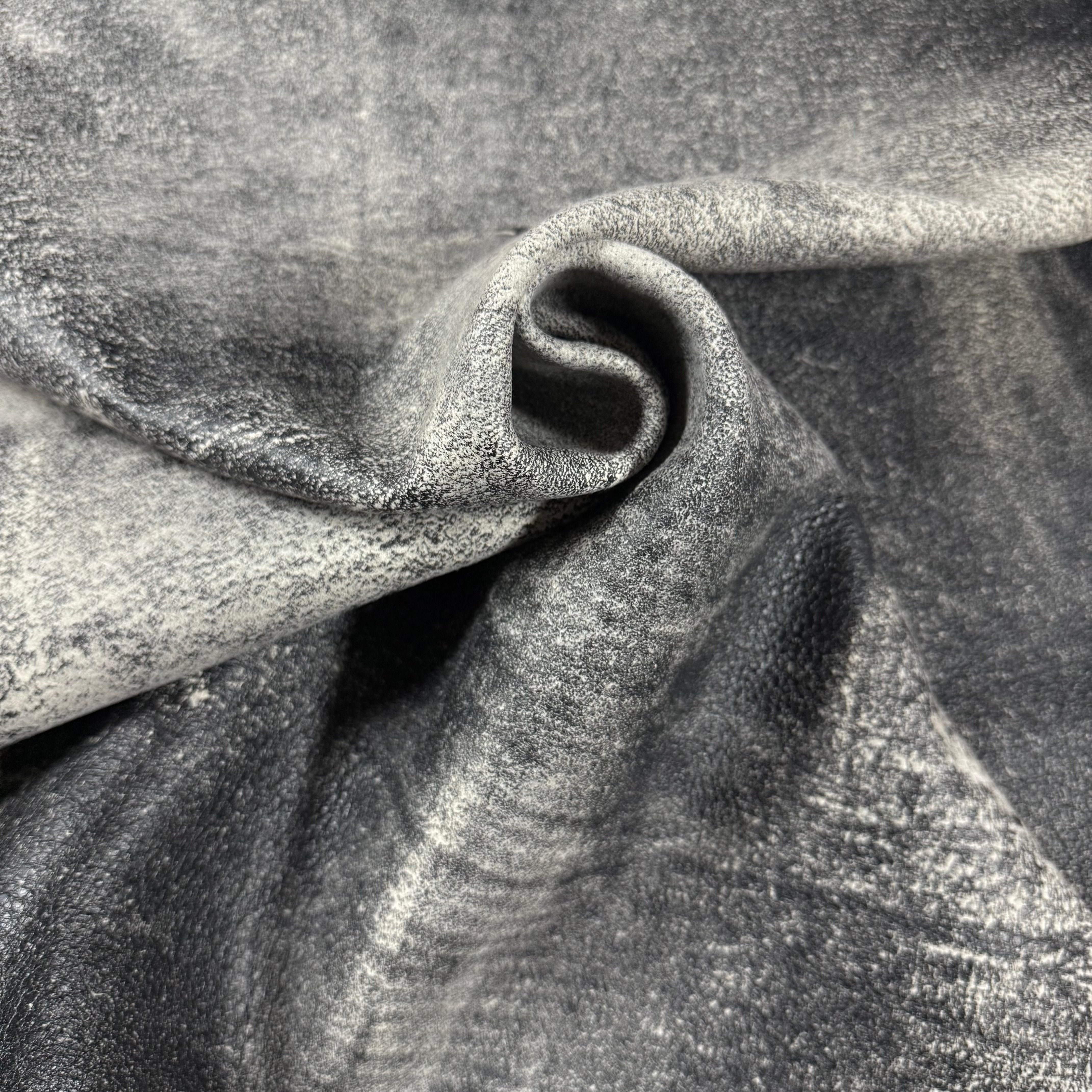 Distressed Weathered Lamb Suede, Nappa Back, 2-3 oz | 3 Colors