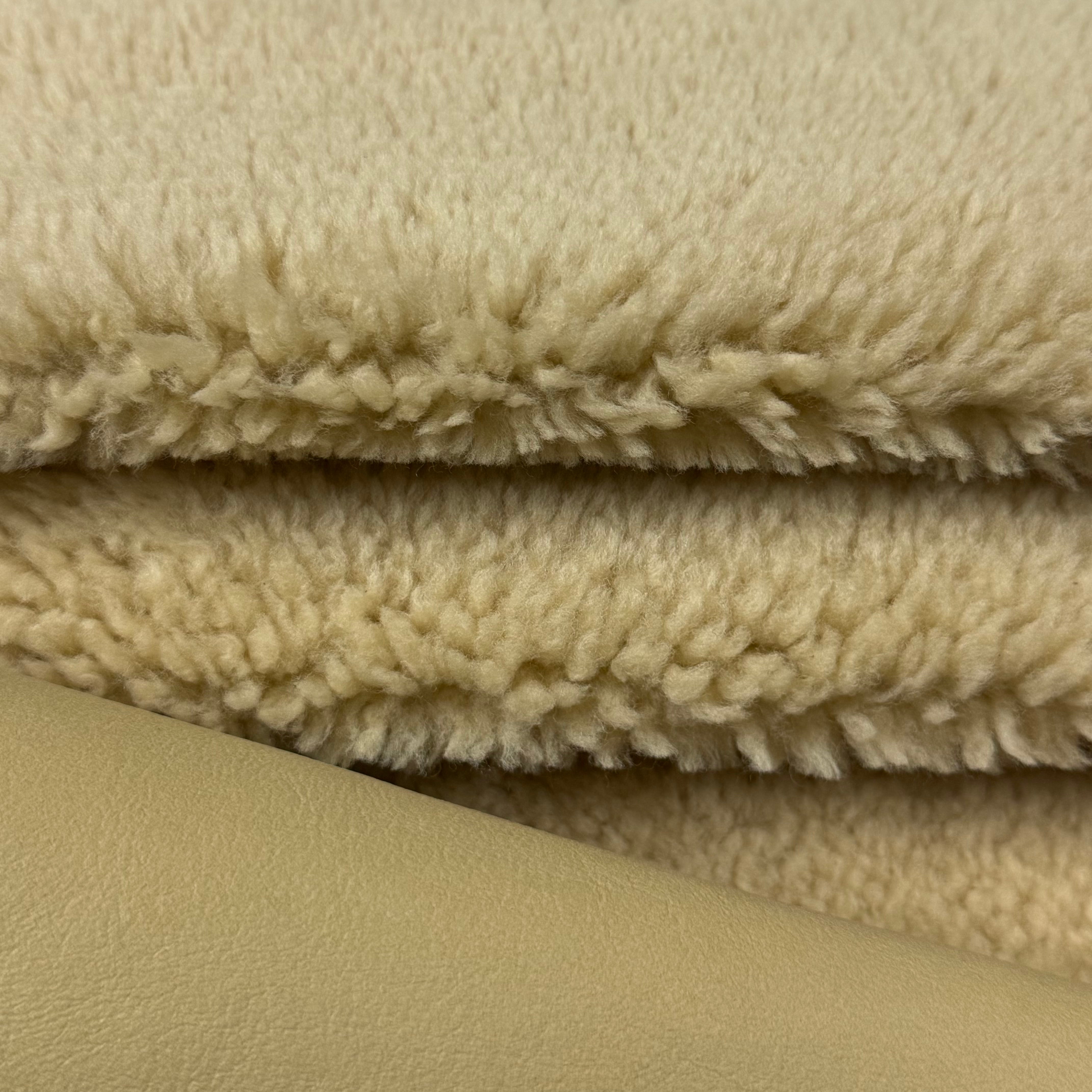 Curly Merino Shearling 10mm - Tone on Tone Back