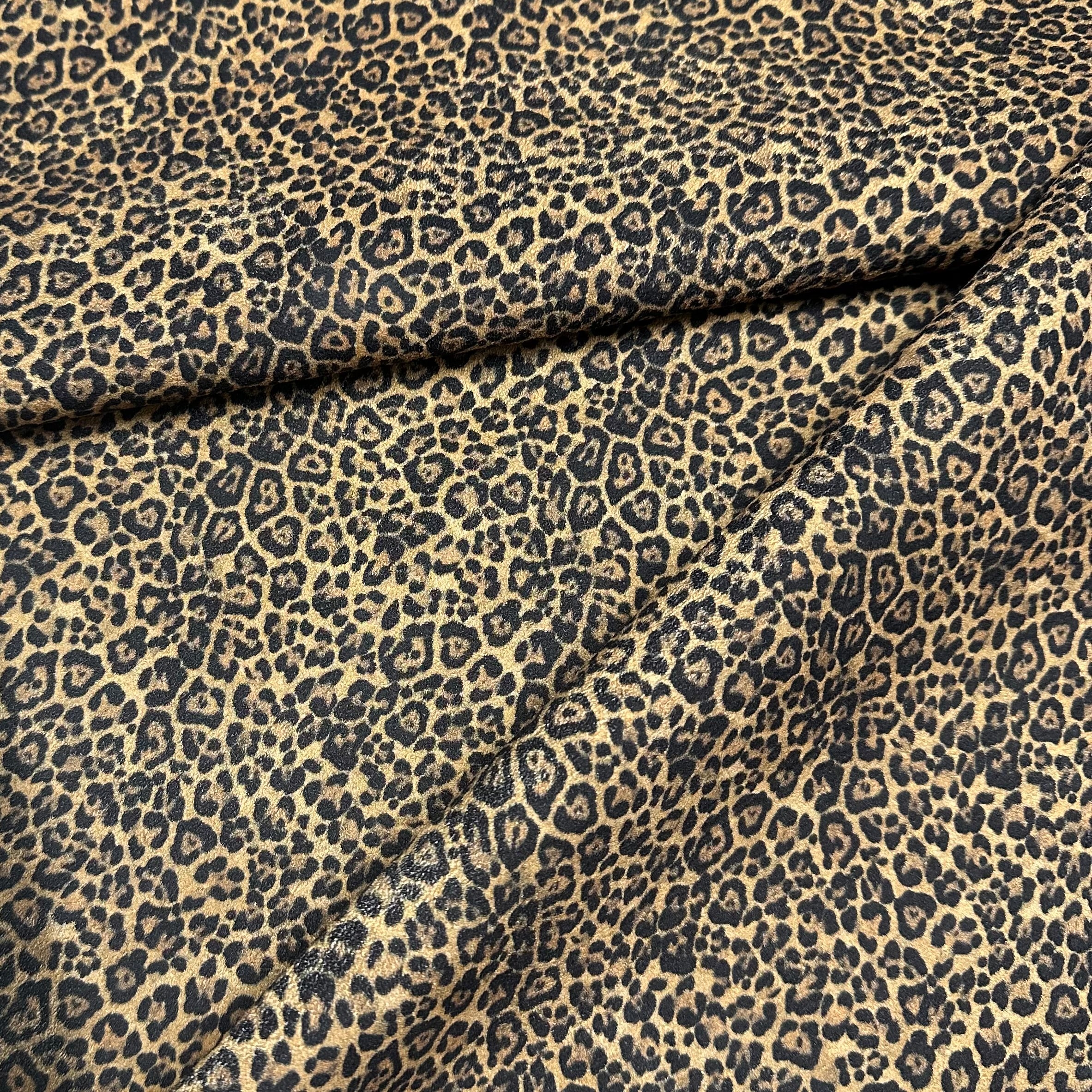 Animal Printed Suede