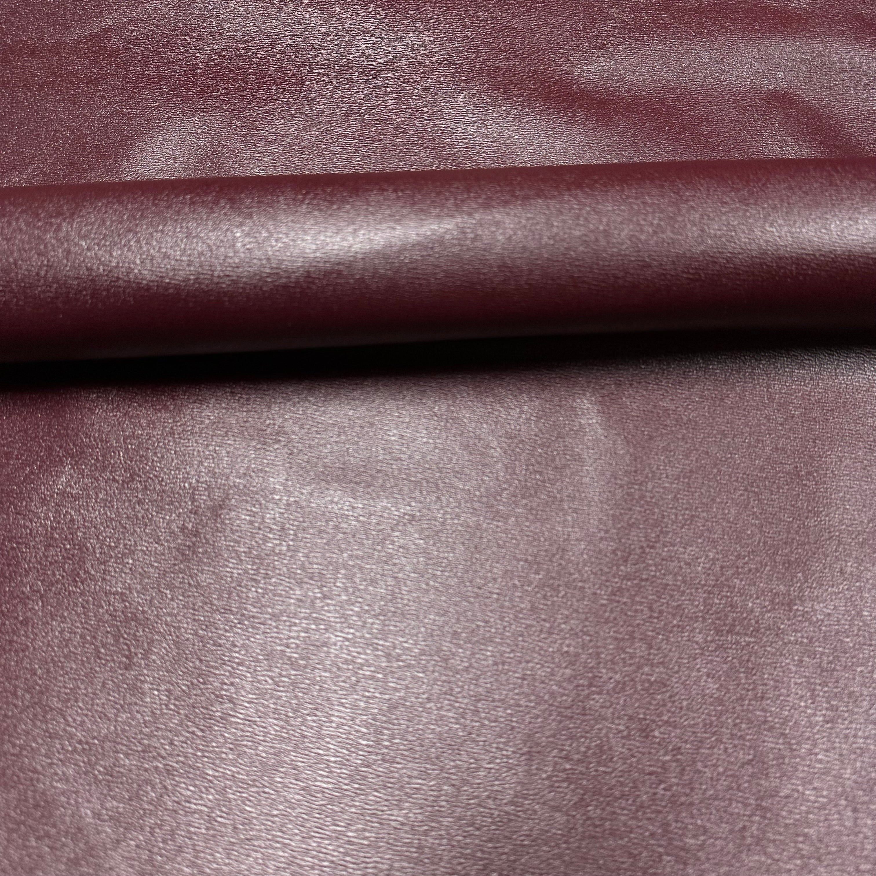 Bookbinding Pigskin - Cross Grain Resin Film Finish | 9 Colors
