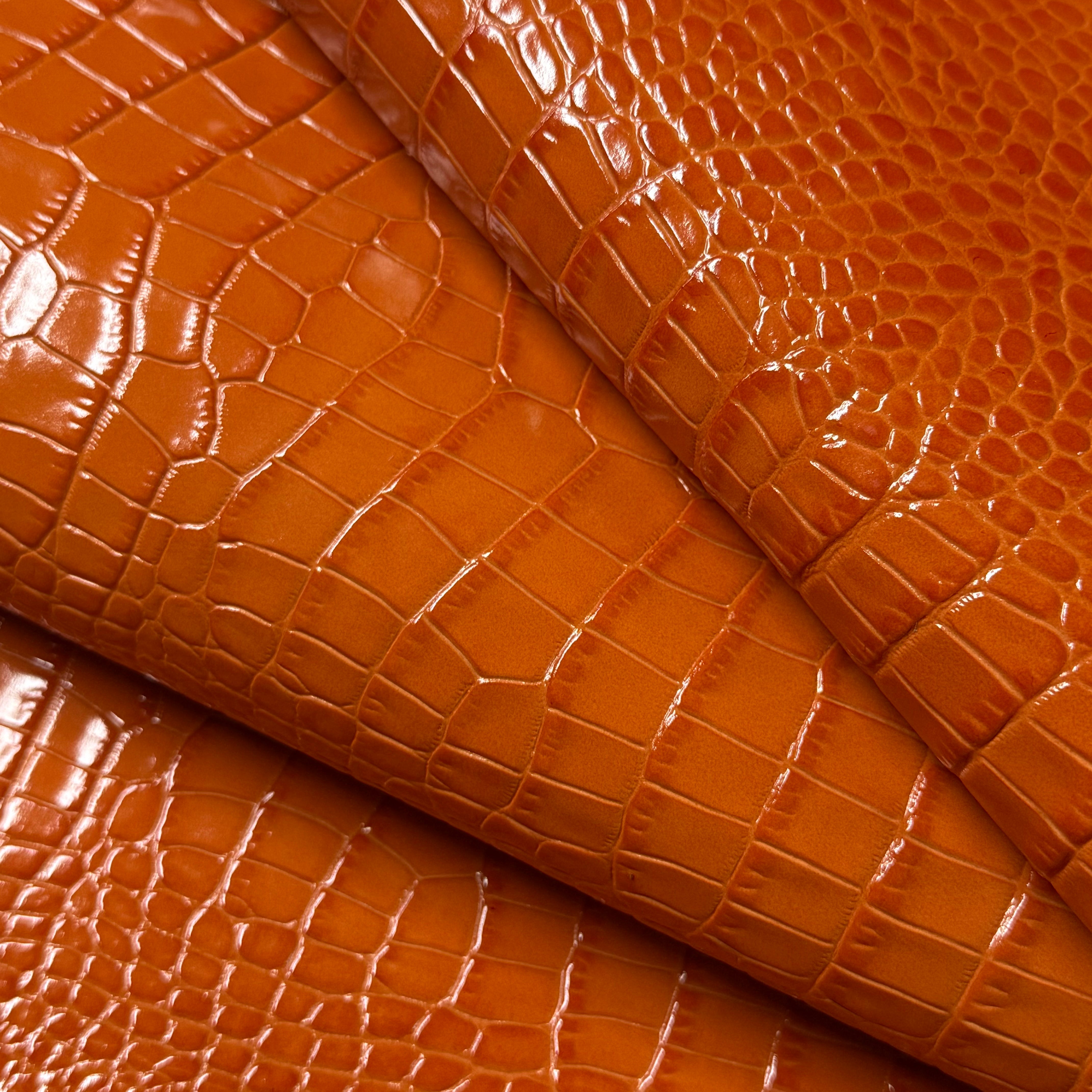 Crocodile Embossed Cow, 2-3 oz - 12 Colors