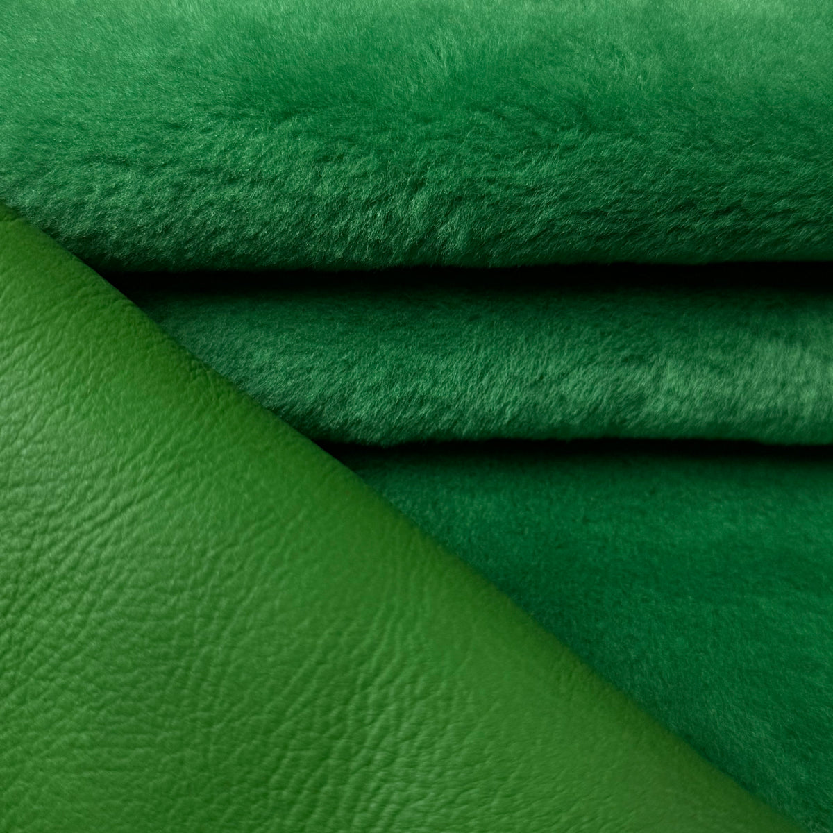 Ironed Merino Shearling 10MM - Nappa Matched Back