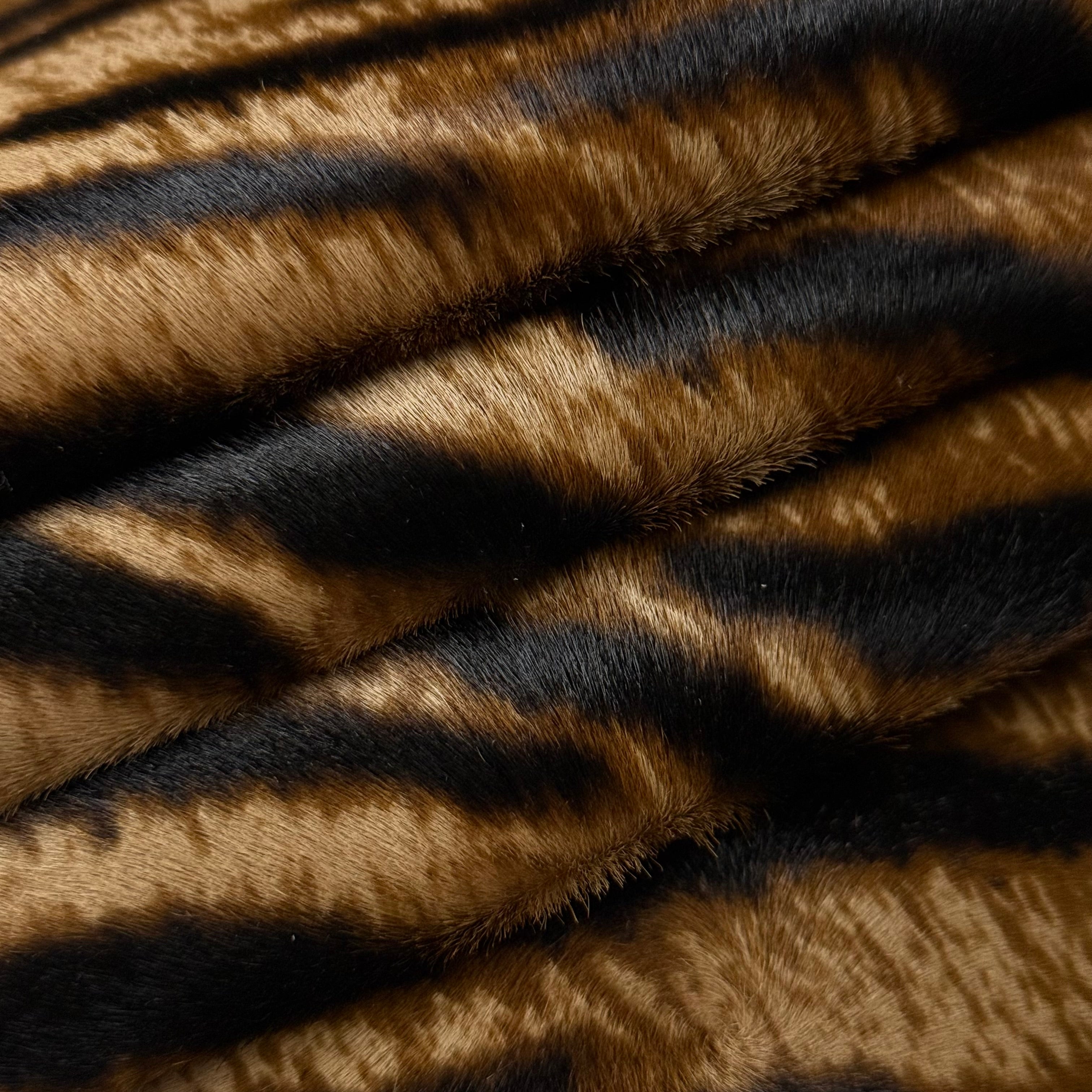 Tiger Cavallino Hair-On Calfskin, 2 oz