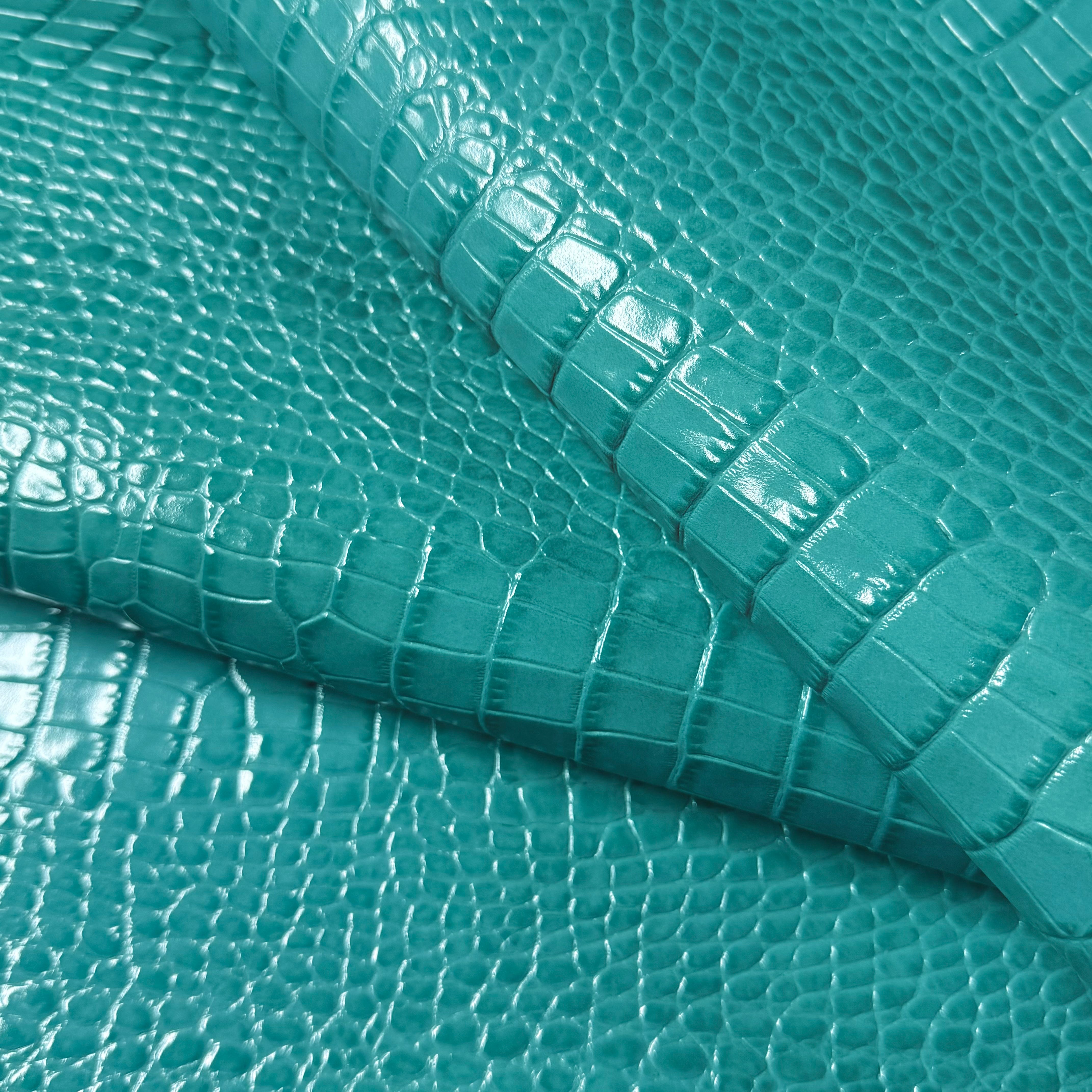 Crocodile Embossed Cow, 2-3 oz - 12 Colors