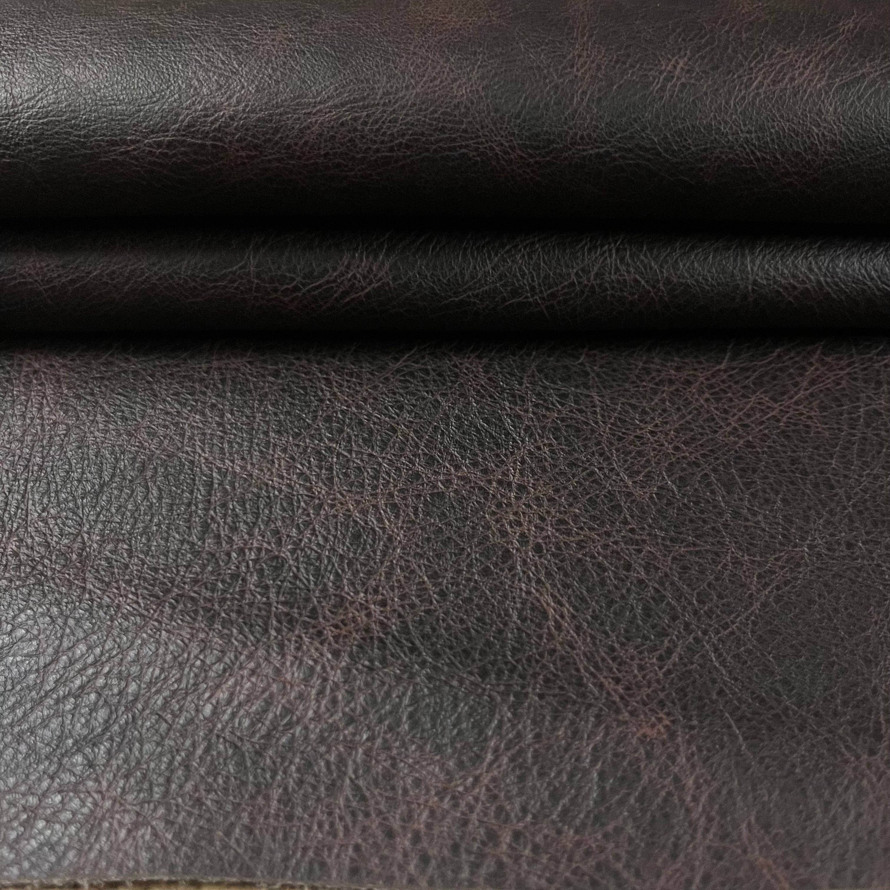 Distressed "Vintage" Drum Dyed Cow, 2-3 oz