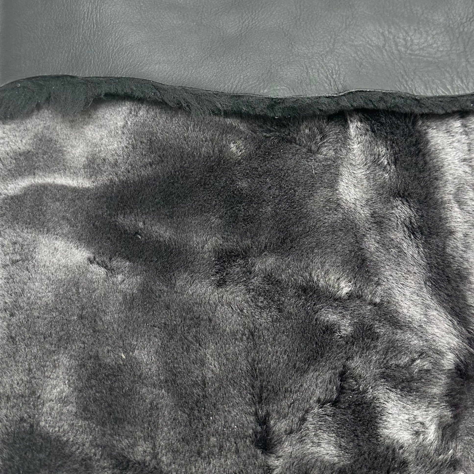 Ironed Merino Shearling 10MM | Nappa Matched Back