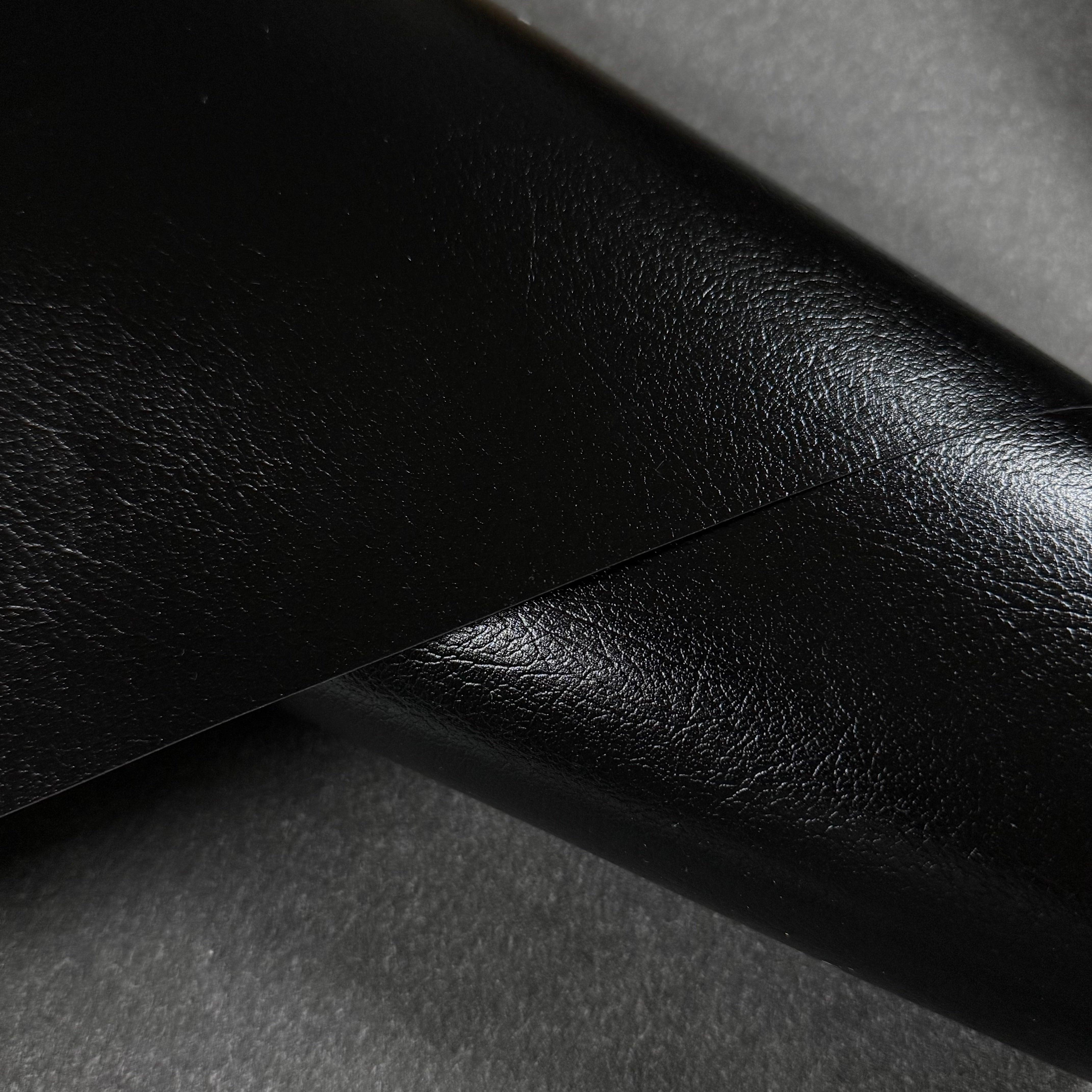 Calf Grain Embossed Bookbinding Vinyl, 1 oz - Black