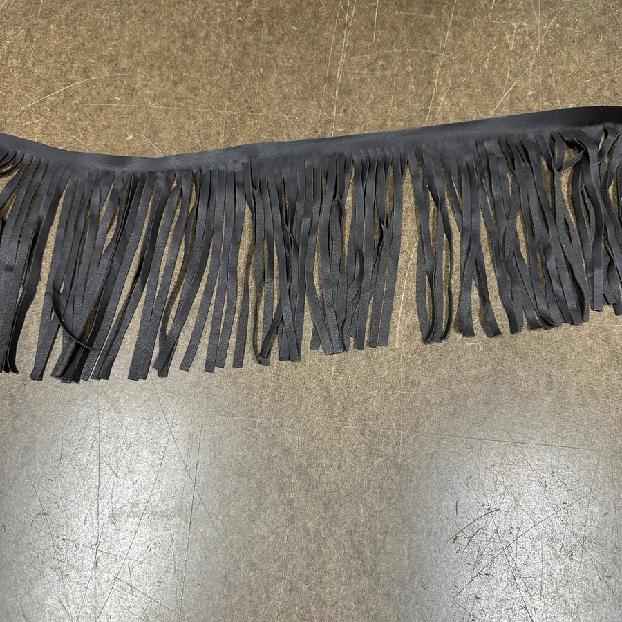 Drum Dyed Lamb Fringe Espresso