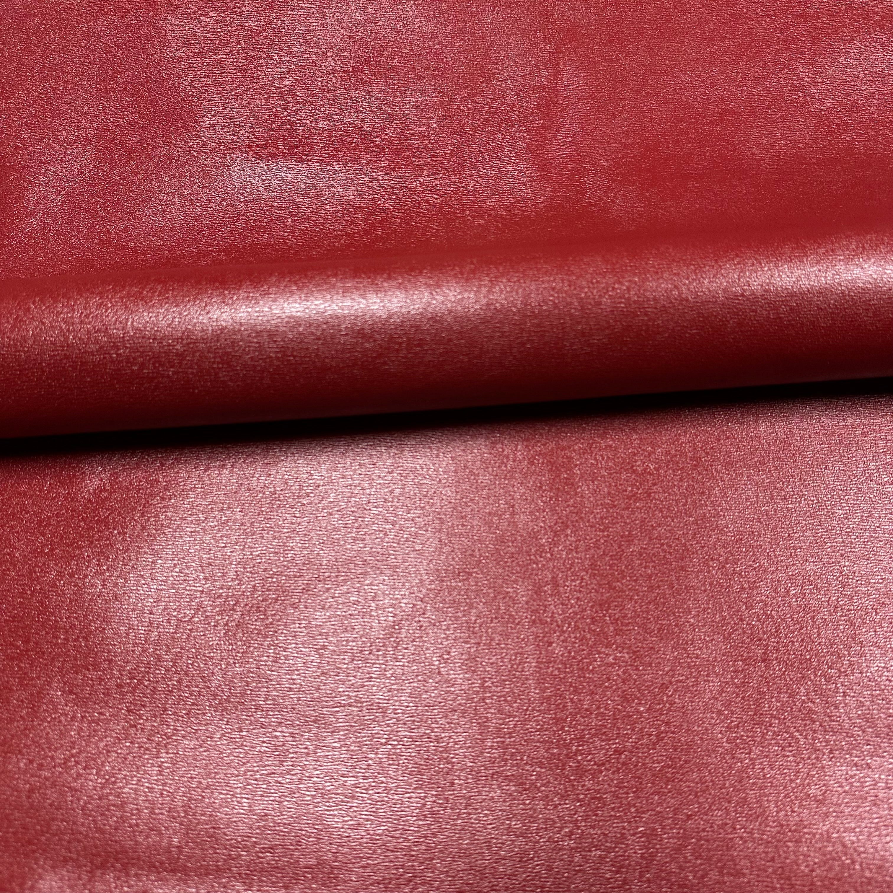 Bookbinding Pigskin - Cross Grain Resin Film Finish | 9 Colors