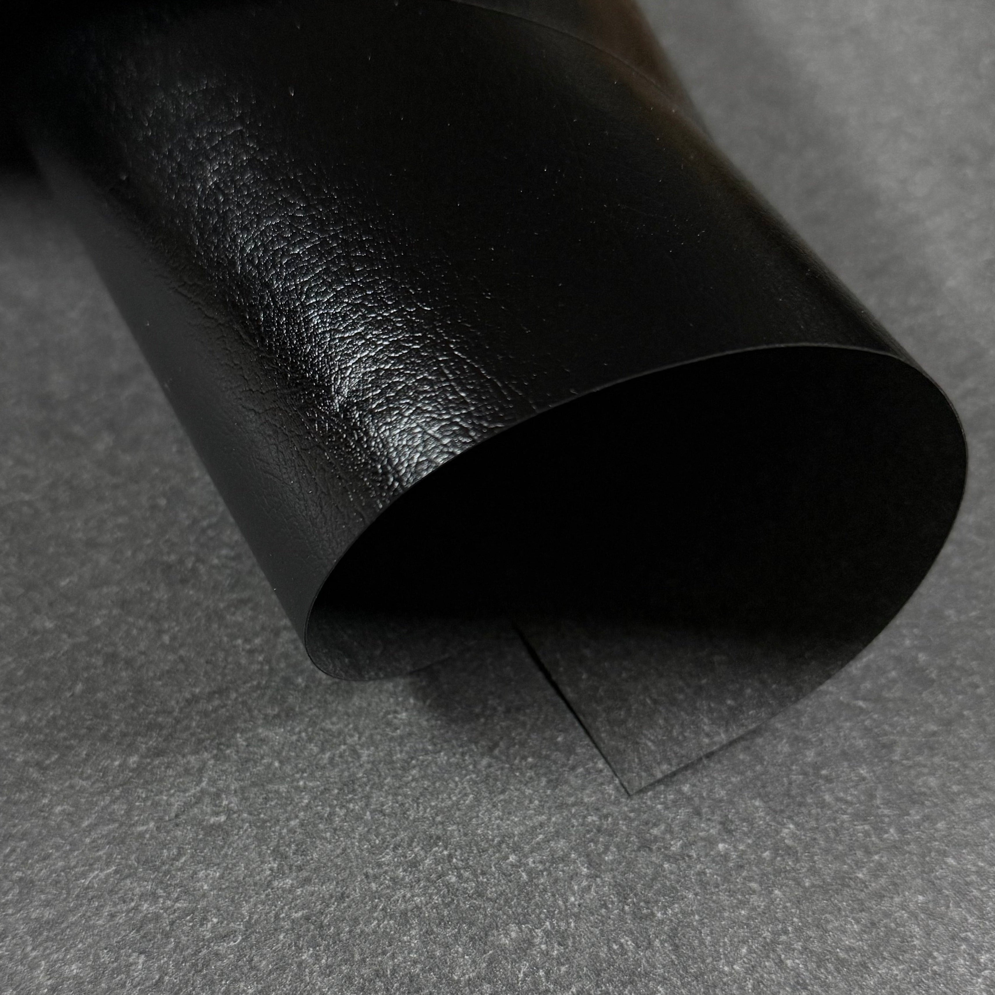 Calf Grain Embossed Bookbinding Vinyl, 1 oz - Black