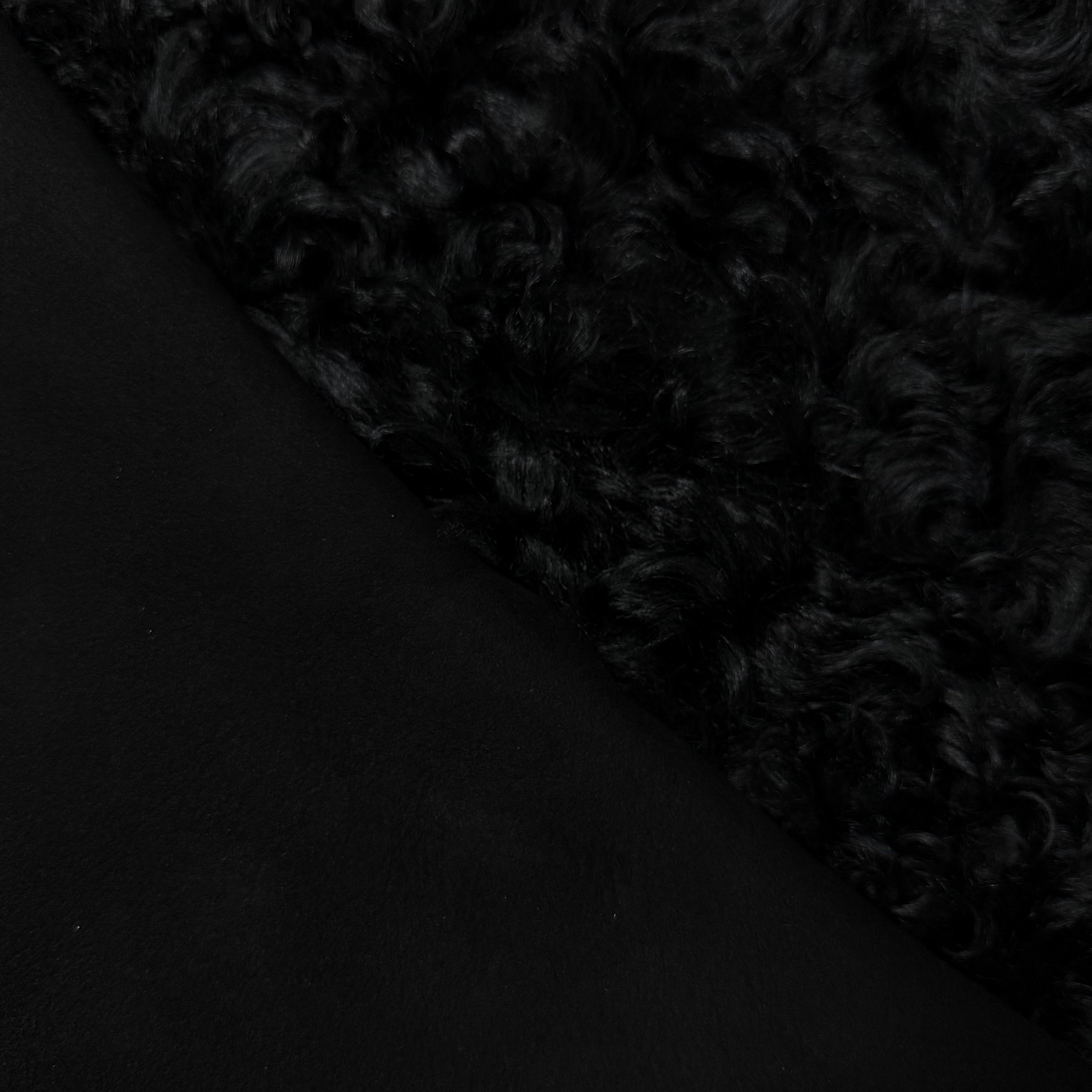 Curly Tigrado Shearling, Suede Back - 3 Colors