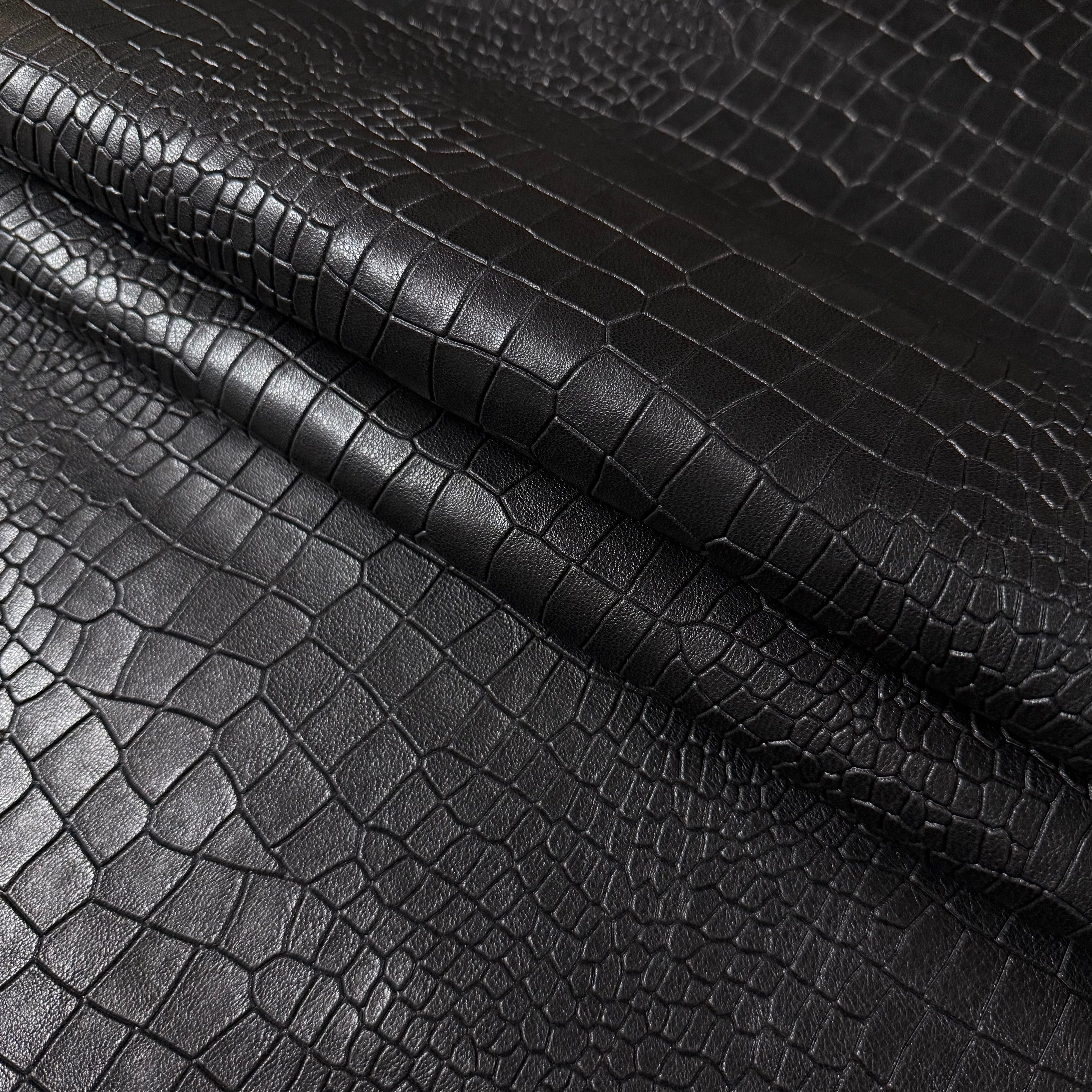 Alligator Style Croc Embossed Veg Tan Lambskin, 2.5 oz | 7 Colors