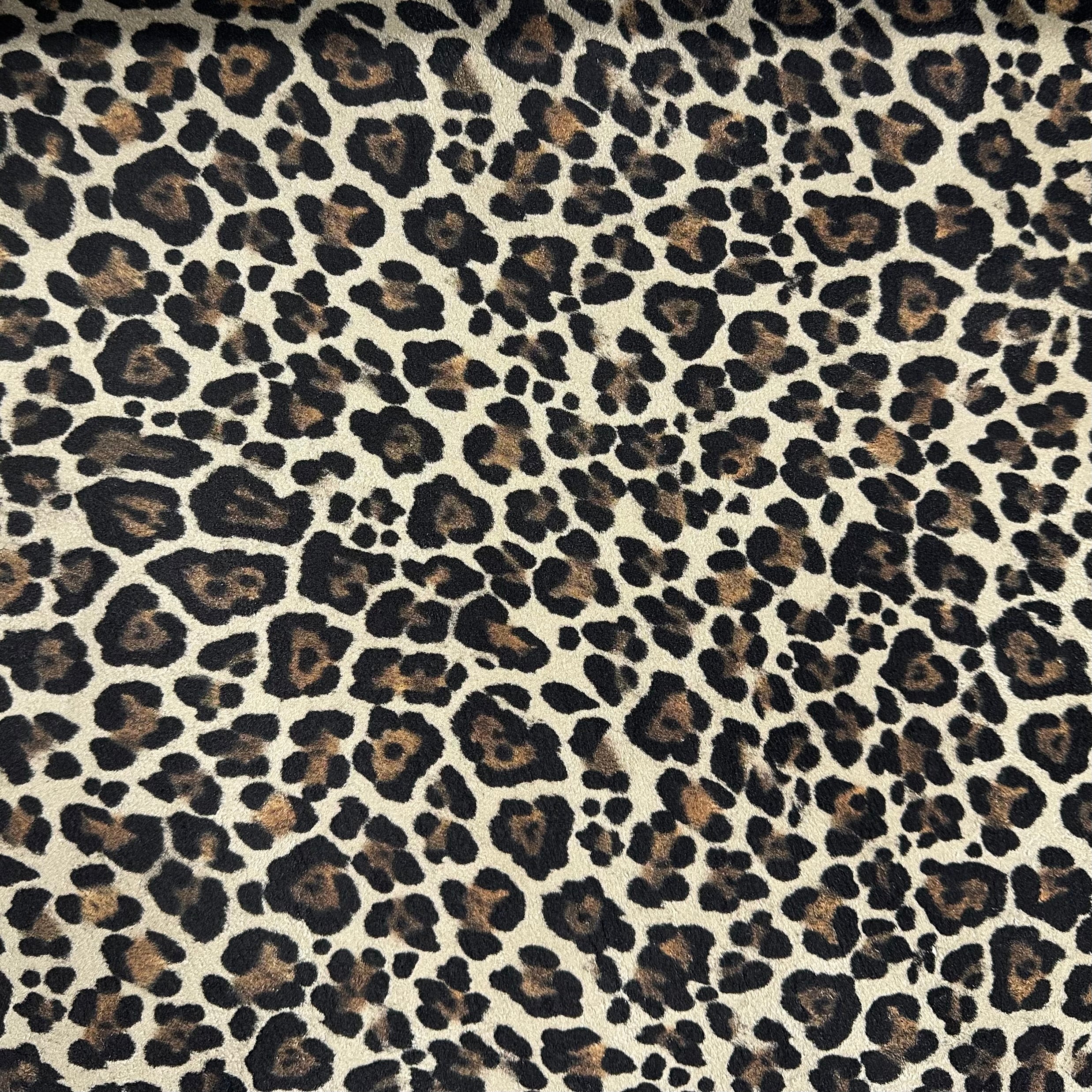 Animal Printed Suede