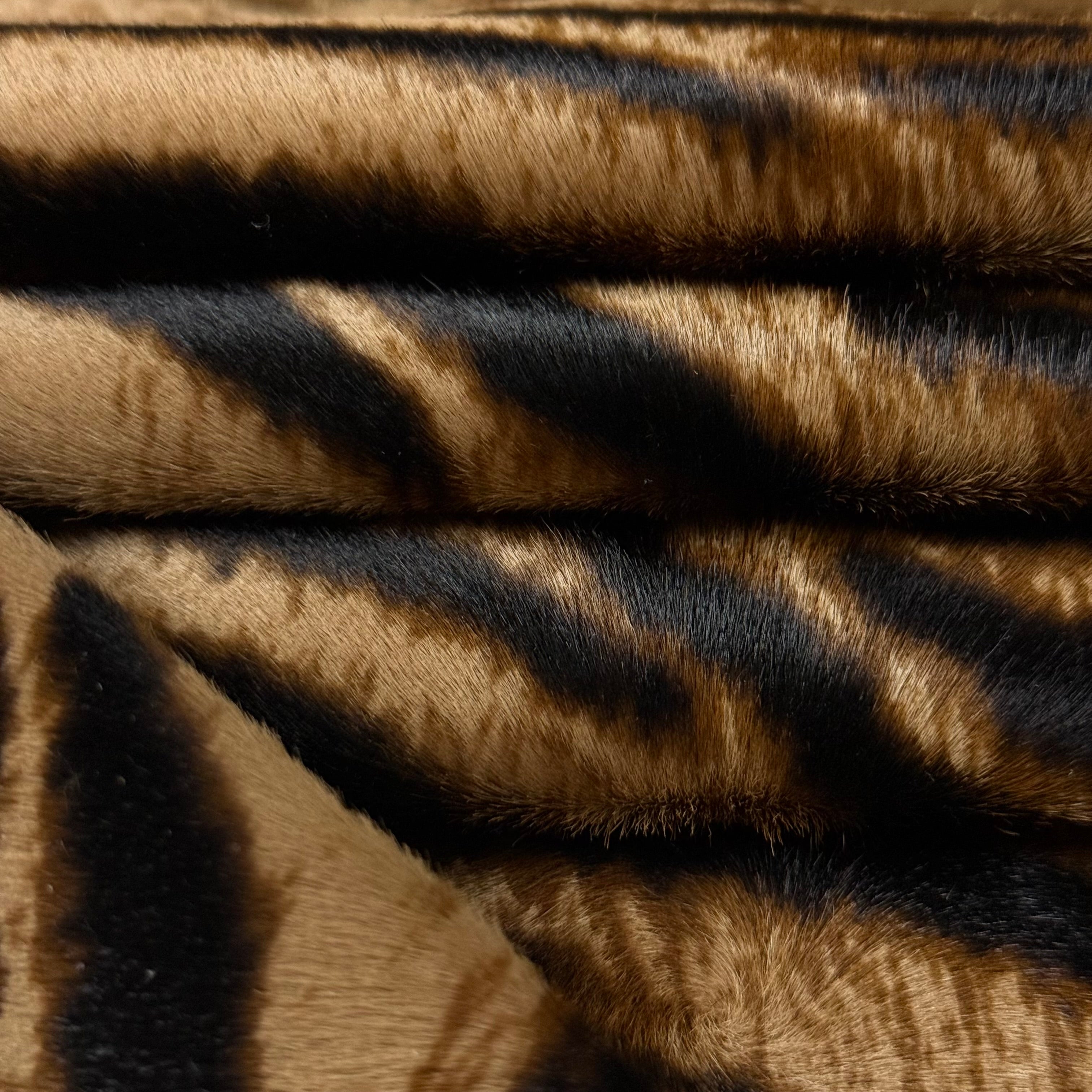 Tiger Cavallino Hair-On Calfskin, 2 oz