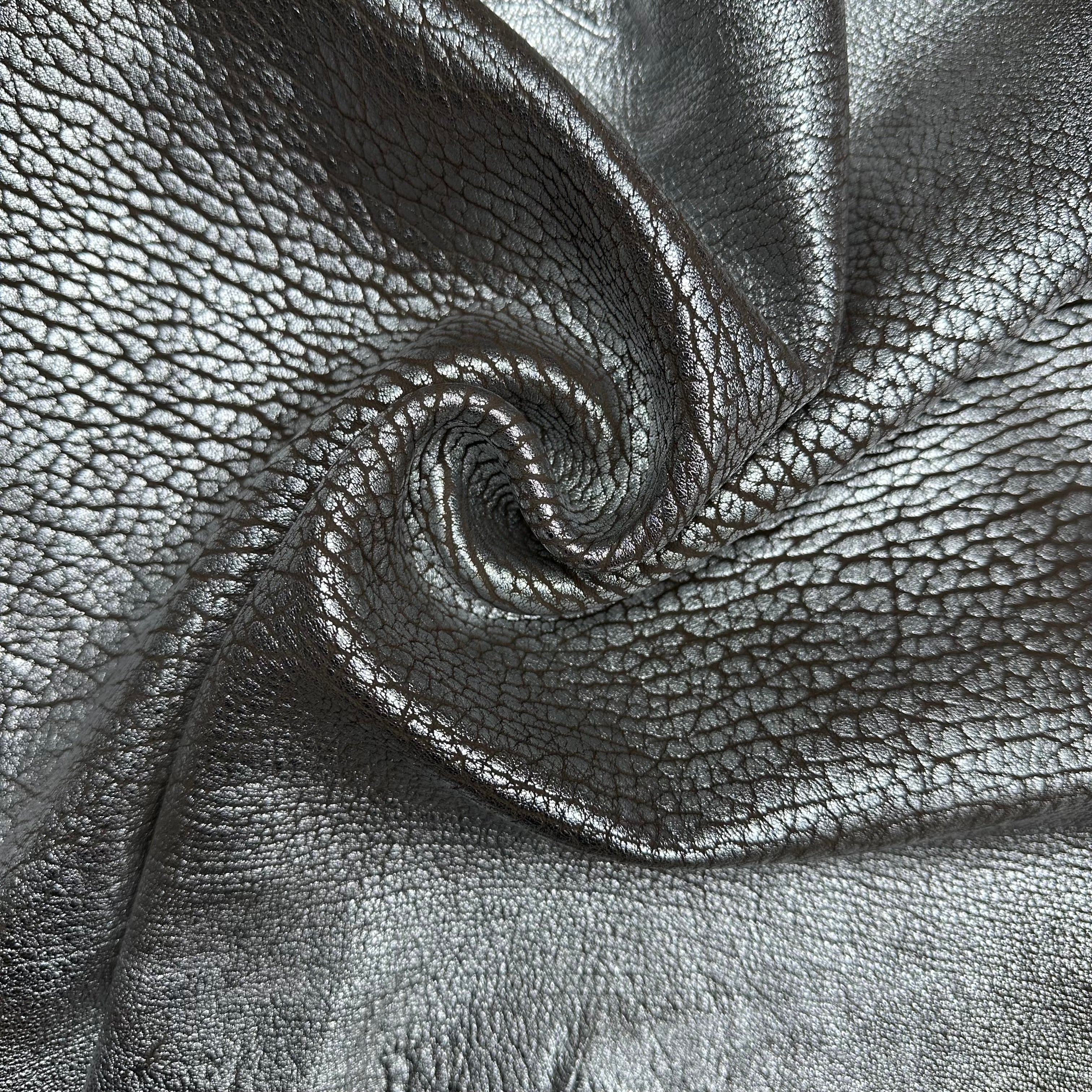 Shrunken Metallic Lamb, 3-4 oz - 5 Colors – Leather Skins