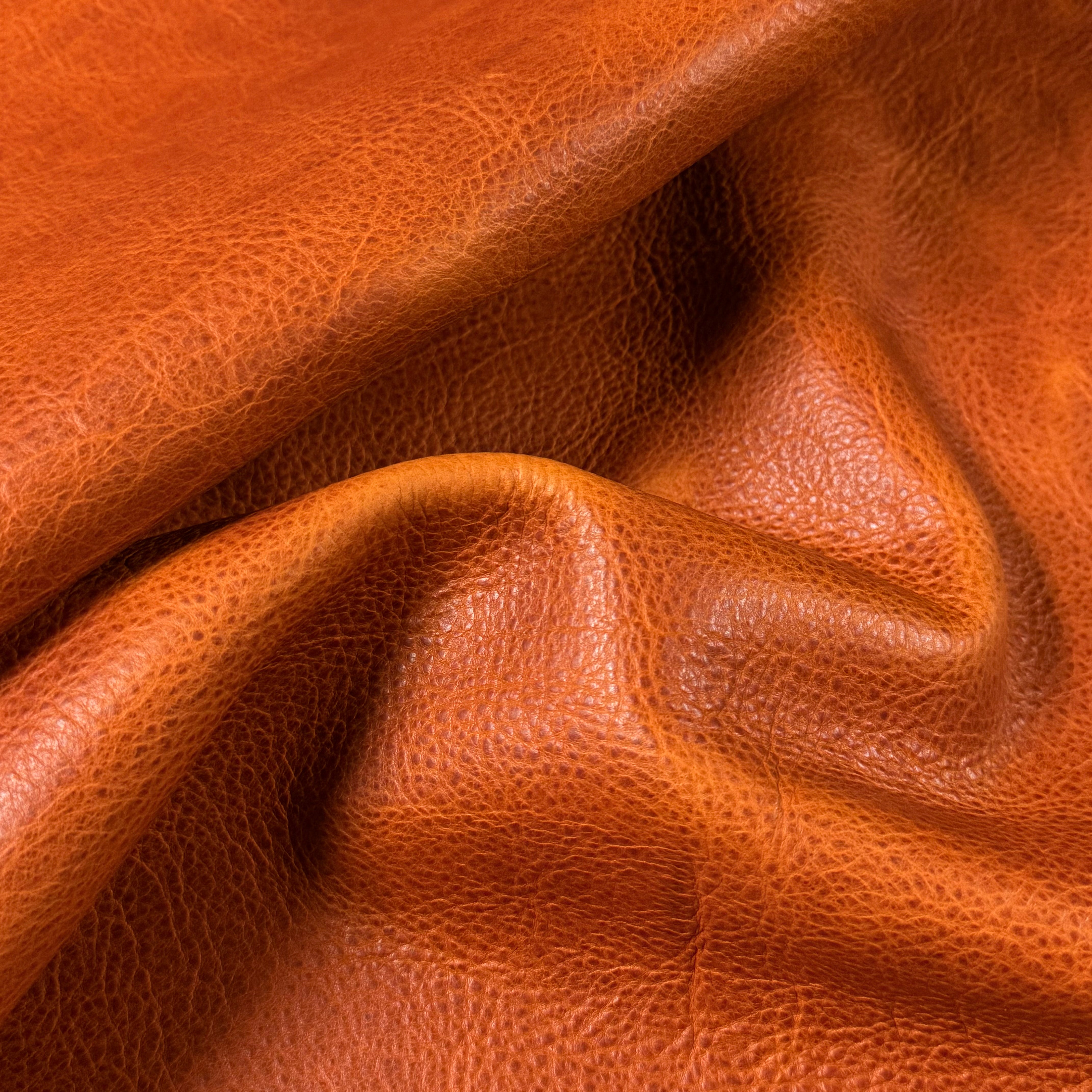 Jewel Tone Veg Tan Pull-Up Bison, 5 oz - 4 Colors