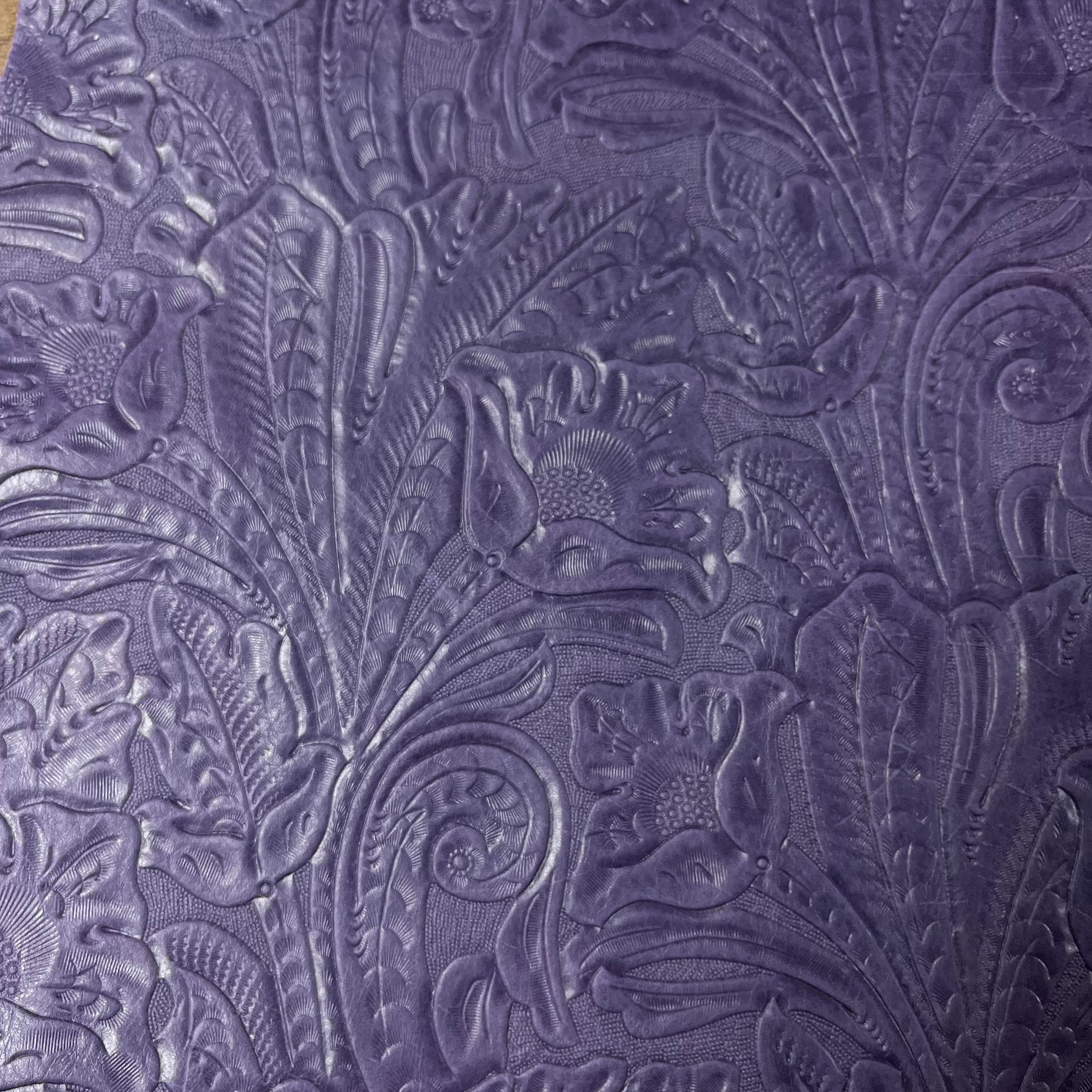 Floral Embossed Cow, 2-3 oz