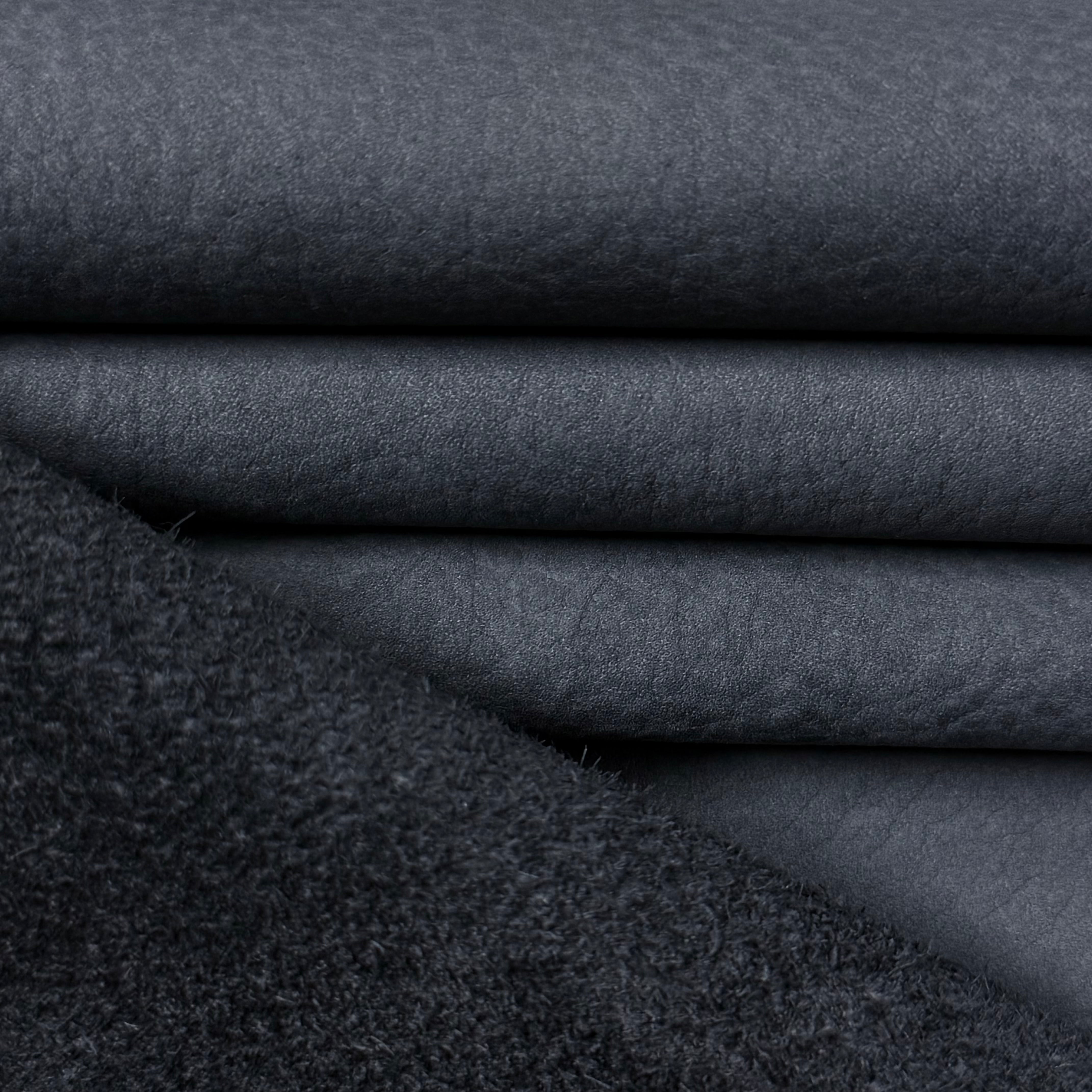 Premium Top Grain Nubuck Cowhide, 3-4 oz - 6 Colors