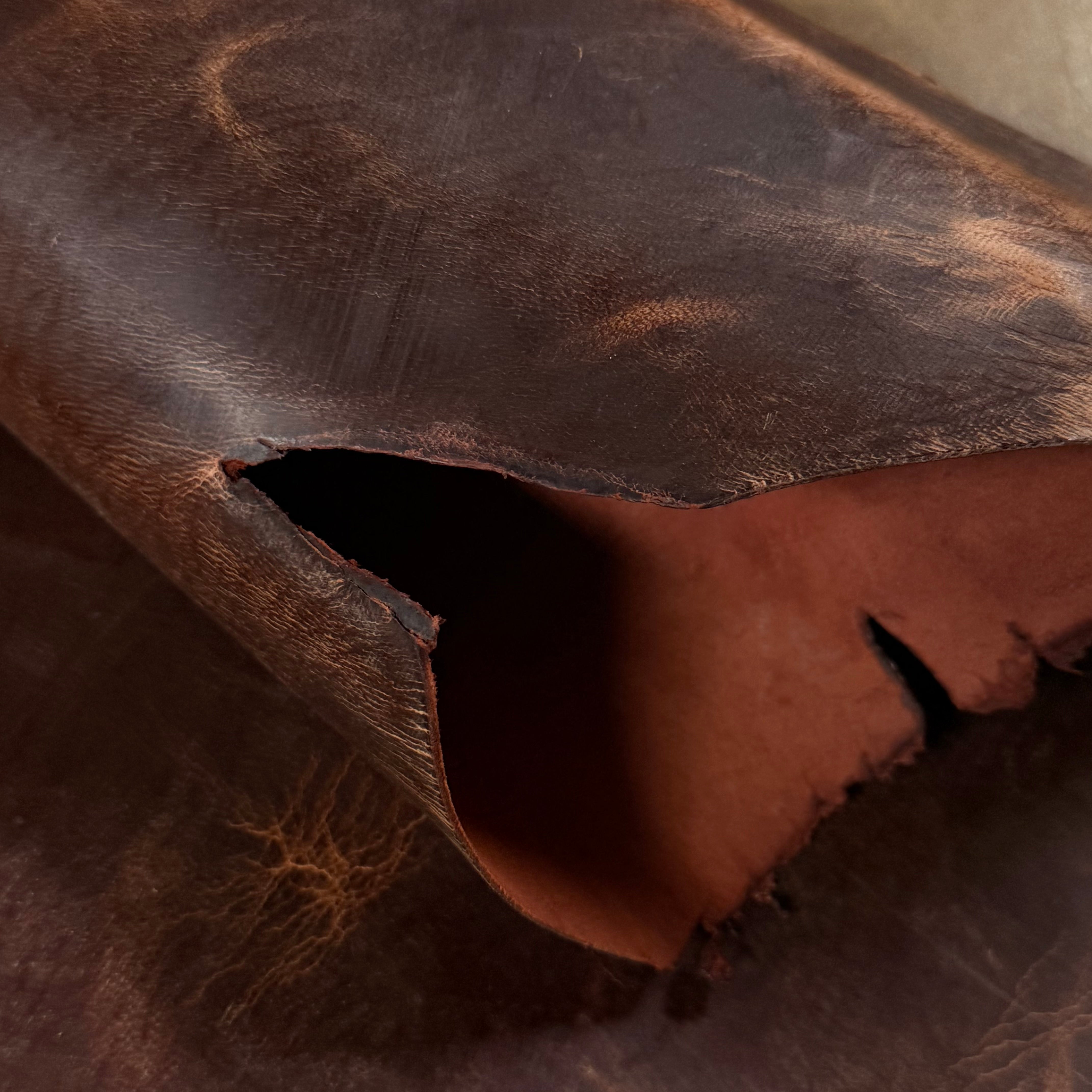 Distressed Waxed African Goat, 2-3 oz