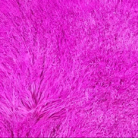 Mongolian Tibetan Curly Lamb Plate | 30+ Colors