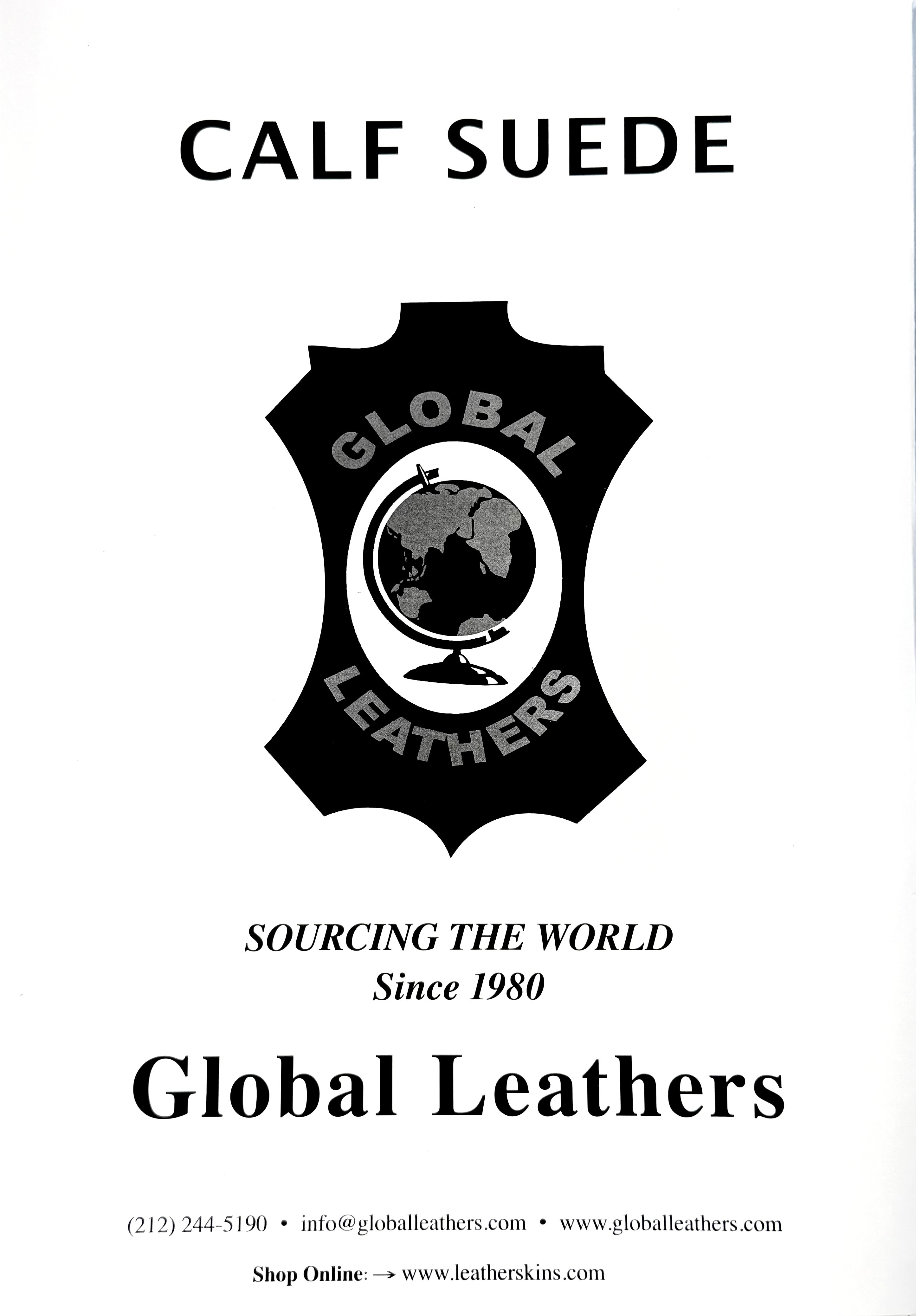 Calf Suede Swatch Book