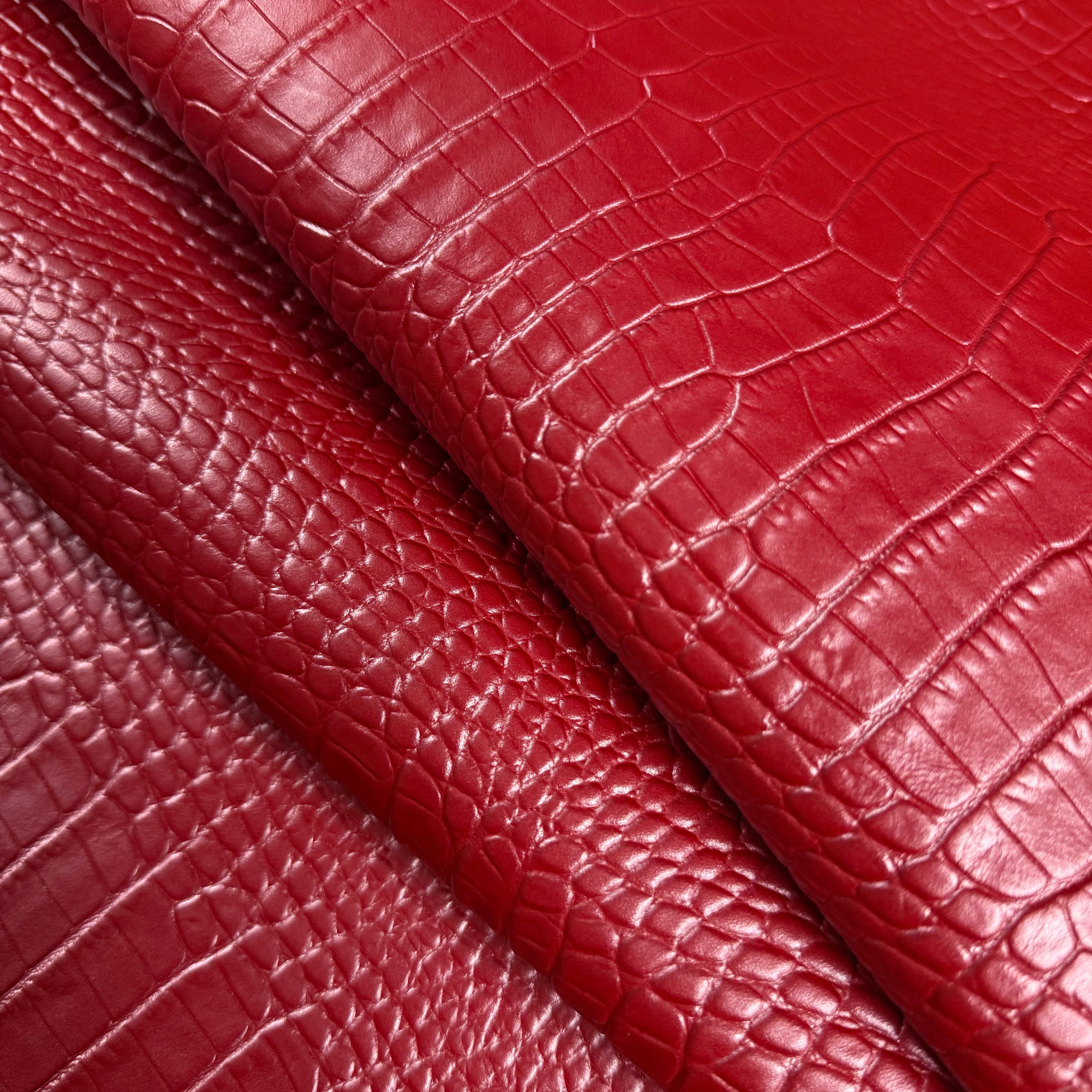 Pearlized Crocodile Embossed Cow, 2-3 oz