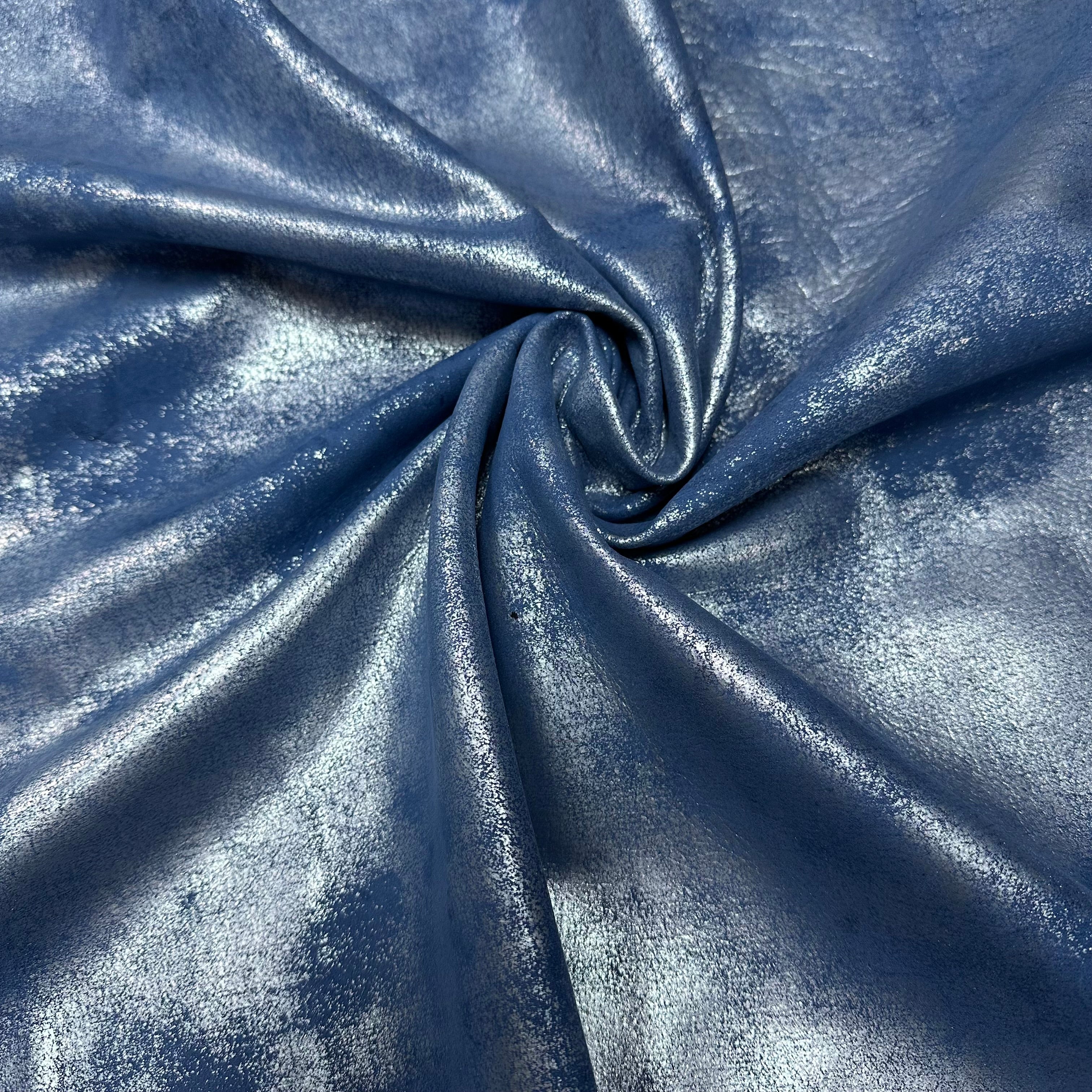 Distressed Metallic Cow Nubuck, 3 oz