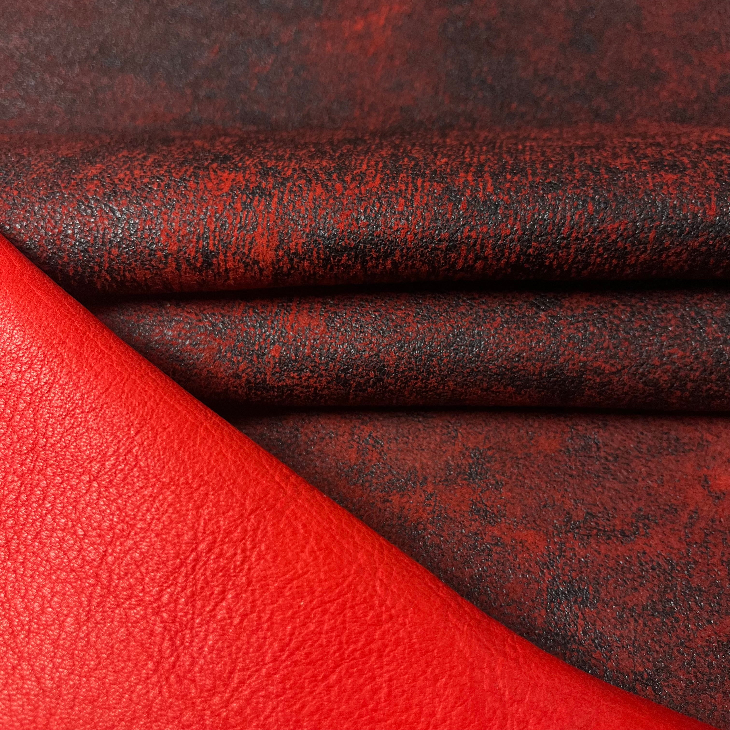 Distressed Weathered Lamb Suede, Nappa Back, 2-3 oz | 5 Colors