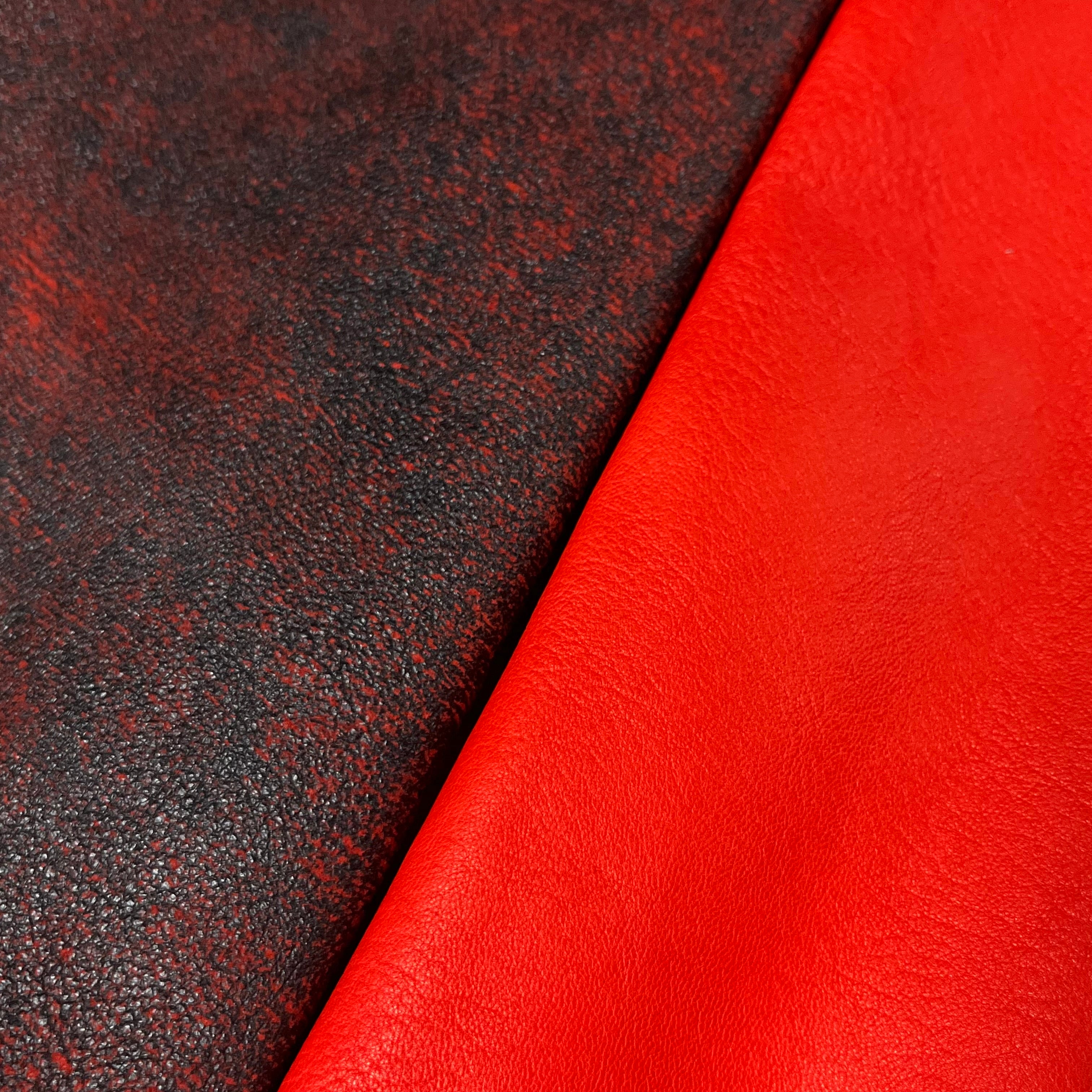 Distressed Weathered Lamb Suede, Nappa Back, 2-3 oz | 5 Colors