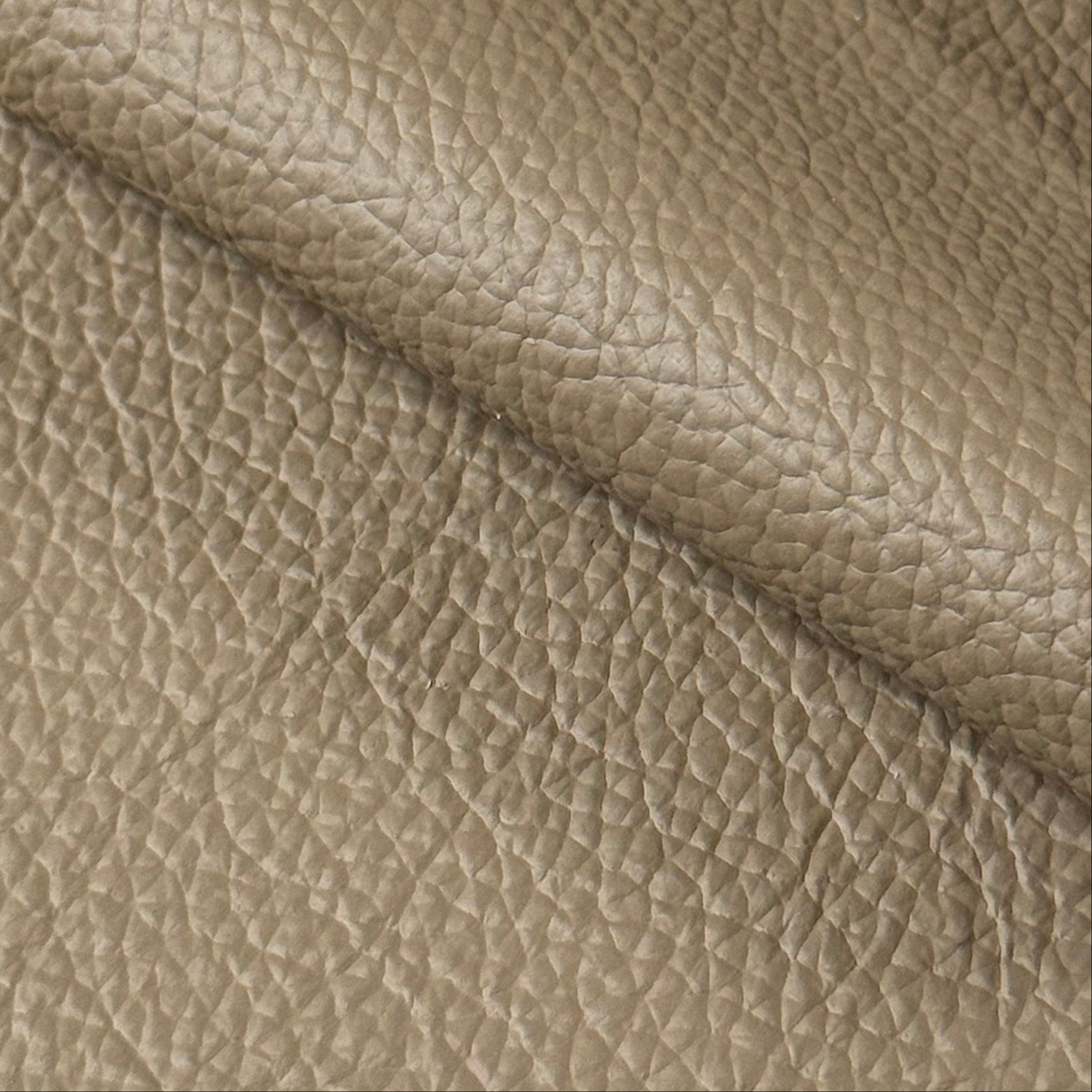 Drum Dyed Water Buffalo-Leather-Taupe
