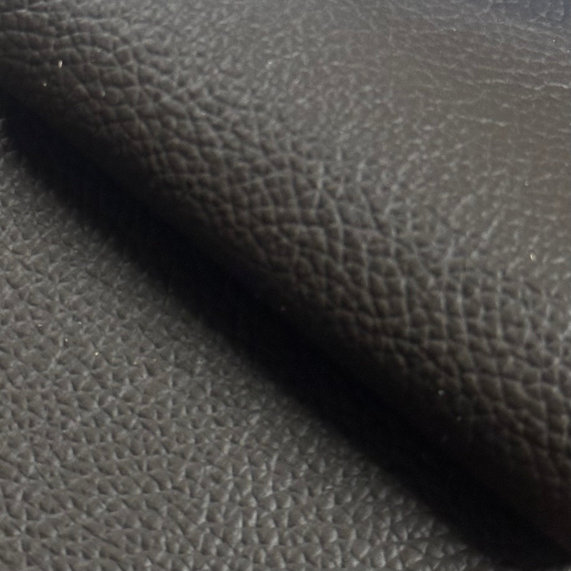 Drum Dyed Water Buffalo-Leather-Dark Grey