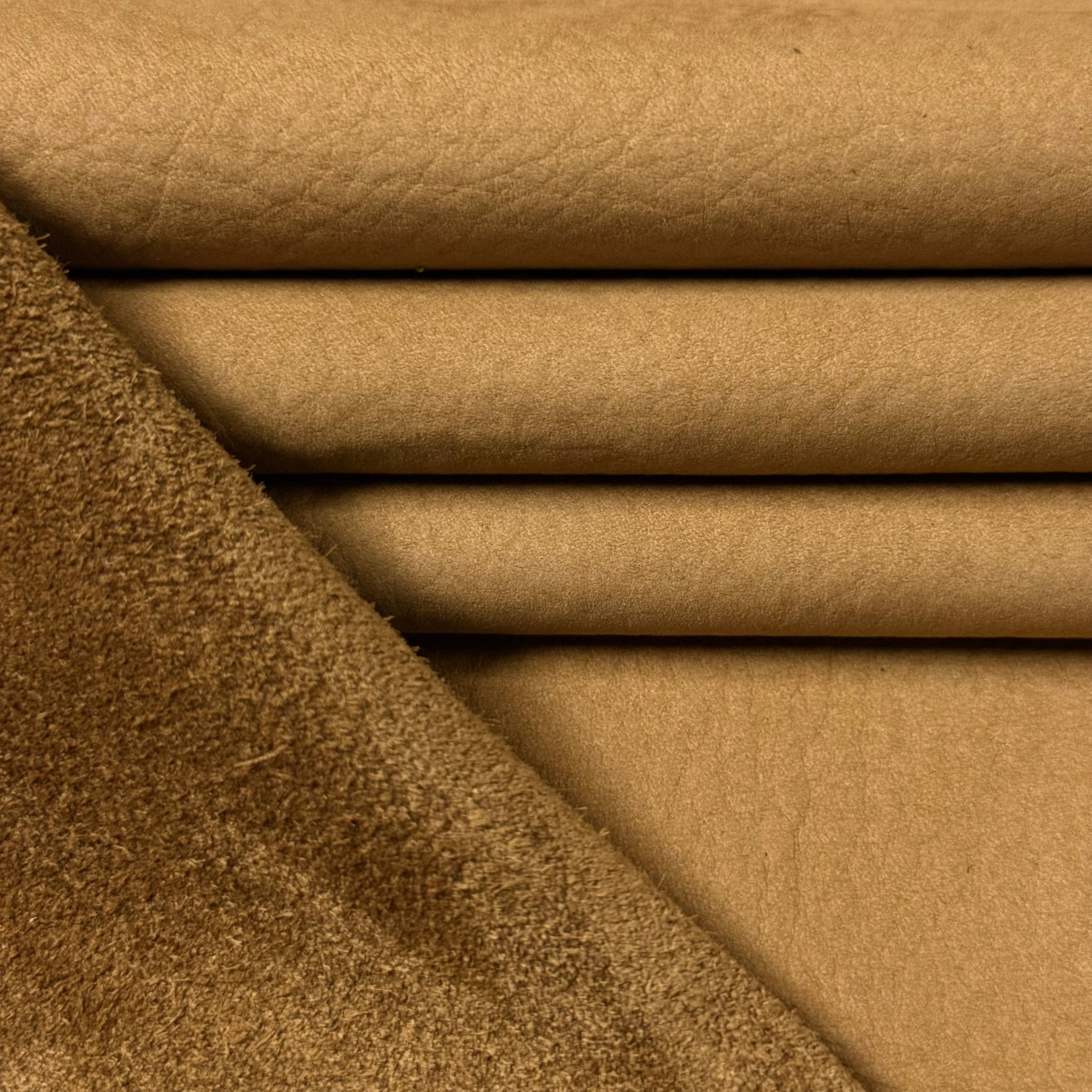 Premium Top Grain Nubuck Cowhide, 3-4 oz - 6 Colors