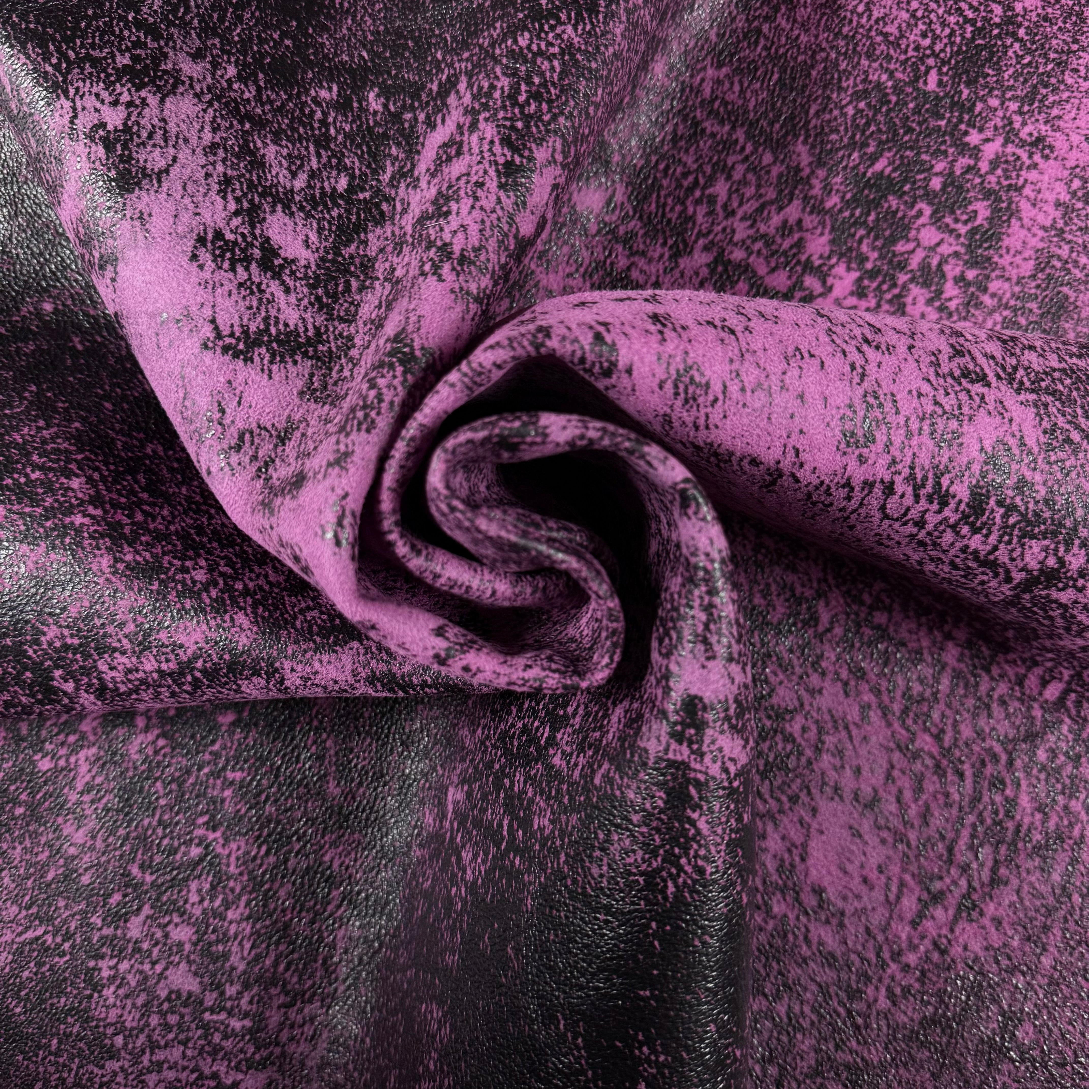 Distressed Weathered Lamb Suede, Nappa Back, 2-3 oz | 5 Colors