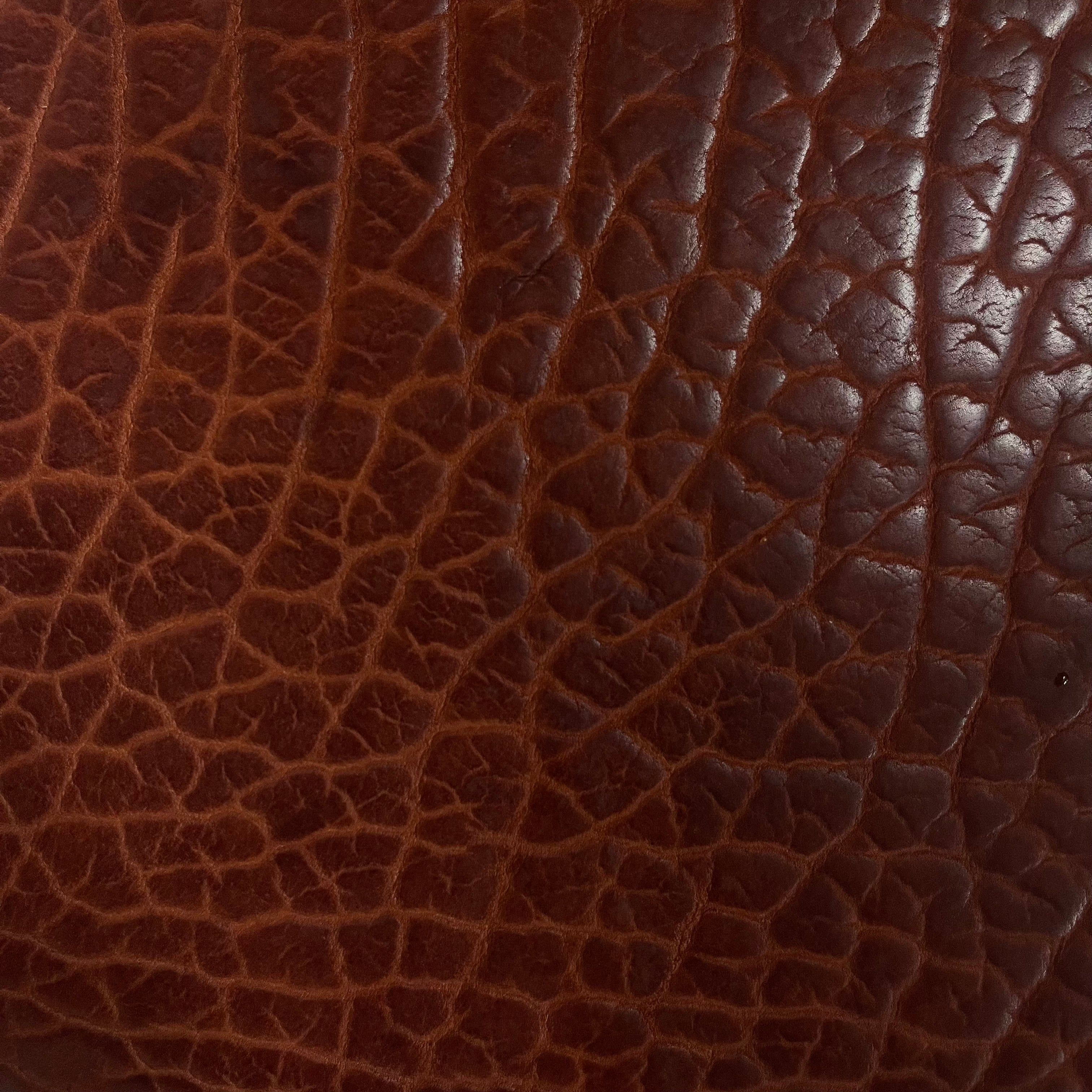 Shrunken American Bison Leather, 6-7 oz | 7 Colors – LeatherSkins.com