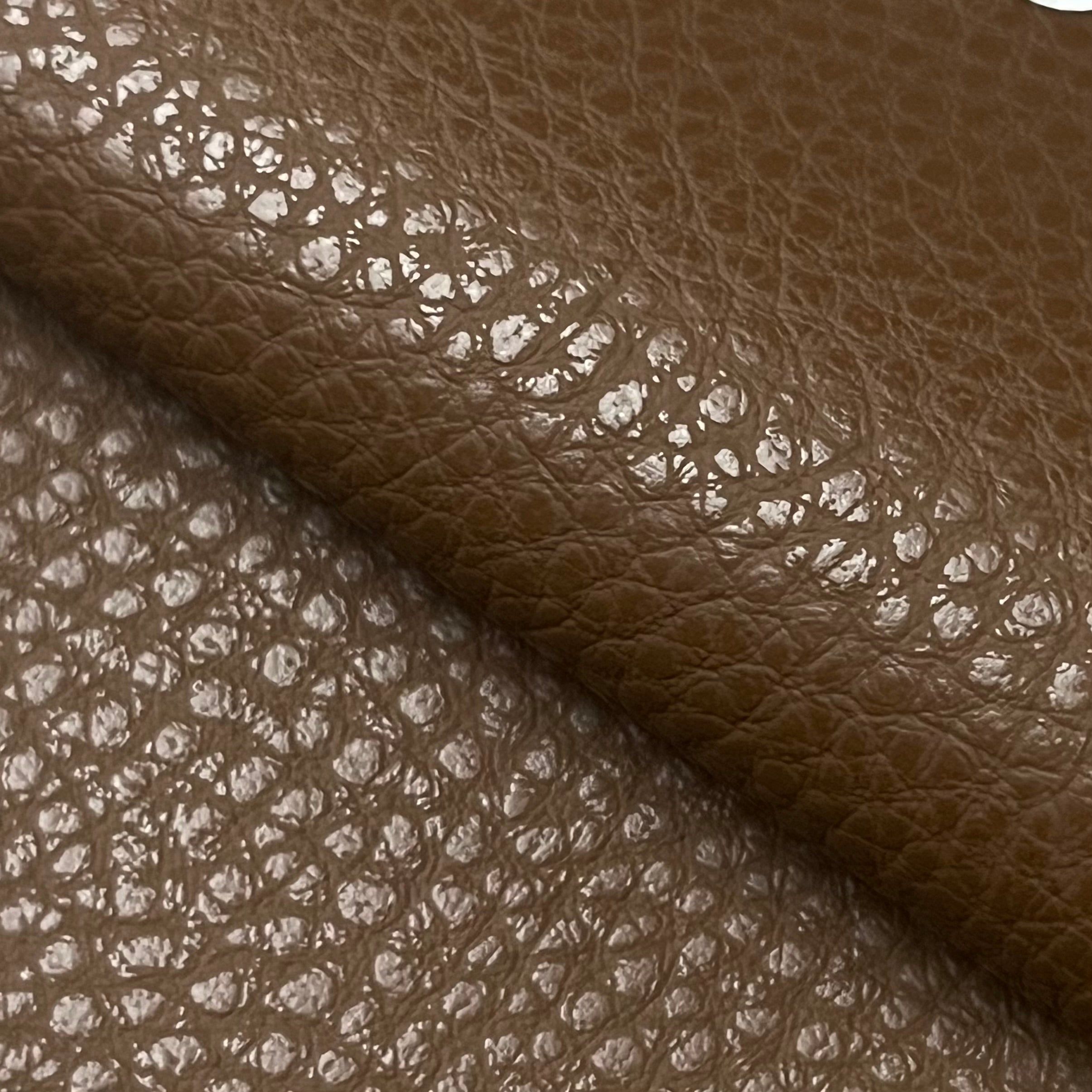 Performance Faux Upholstery Polyurethane (PU) Vinyl, Pebble Grain | 20+ Colors