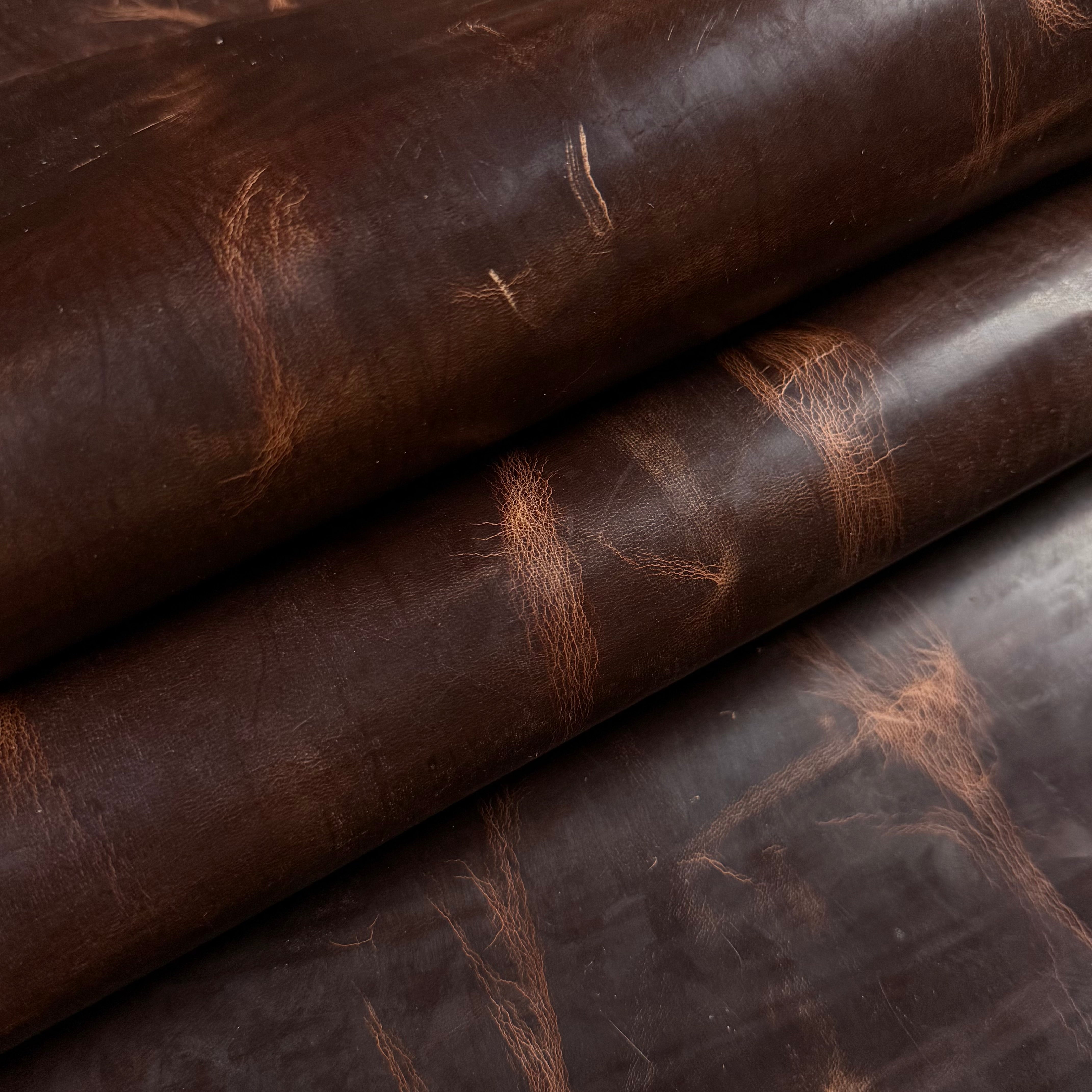 Distressed Waxed African Goat, 2-3 oz
