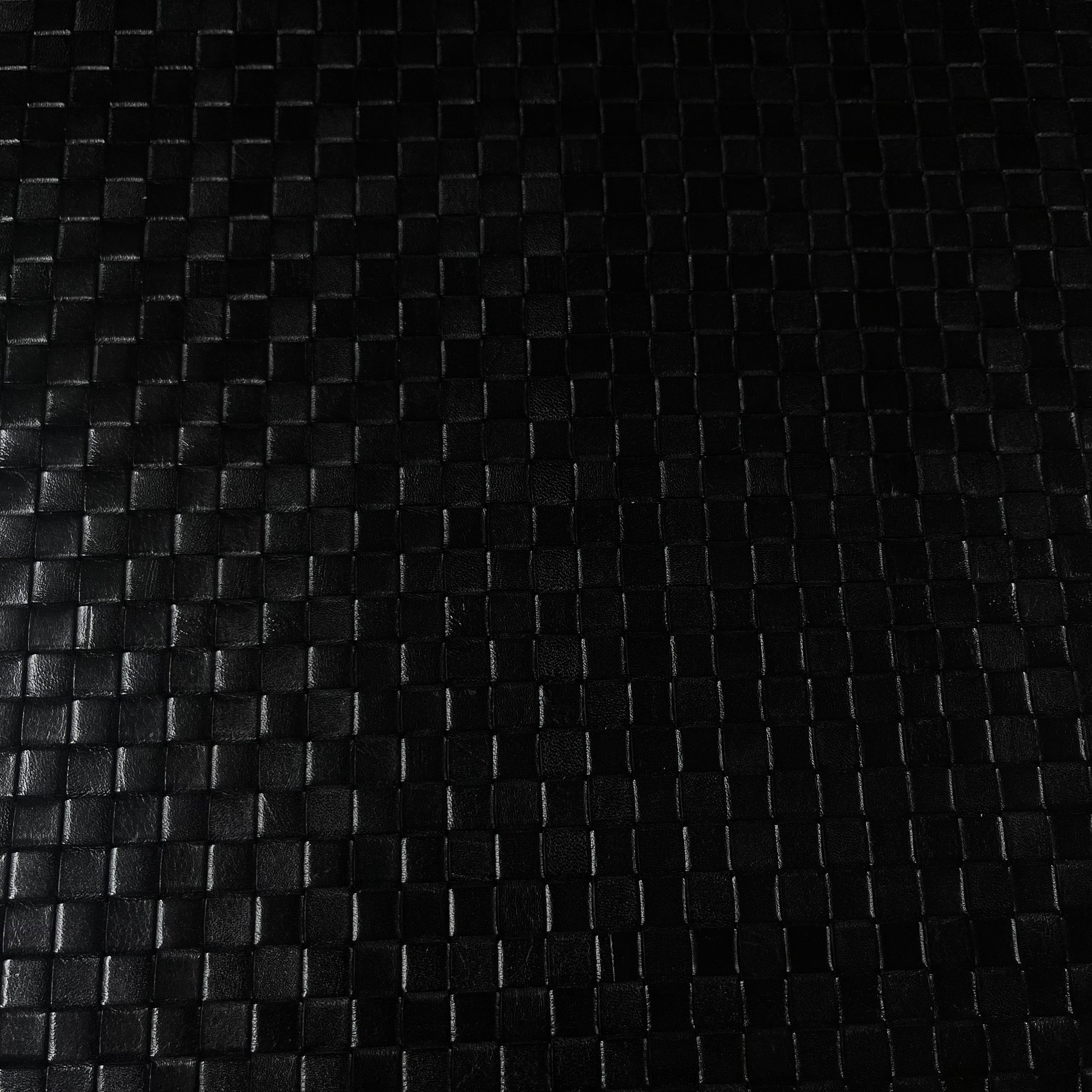 Hand-Woven Veg Tan Leather Panels, 5 ft x 2.5 ft | 3 Colors