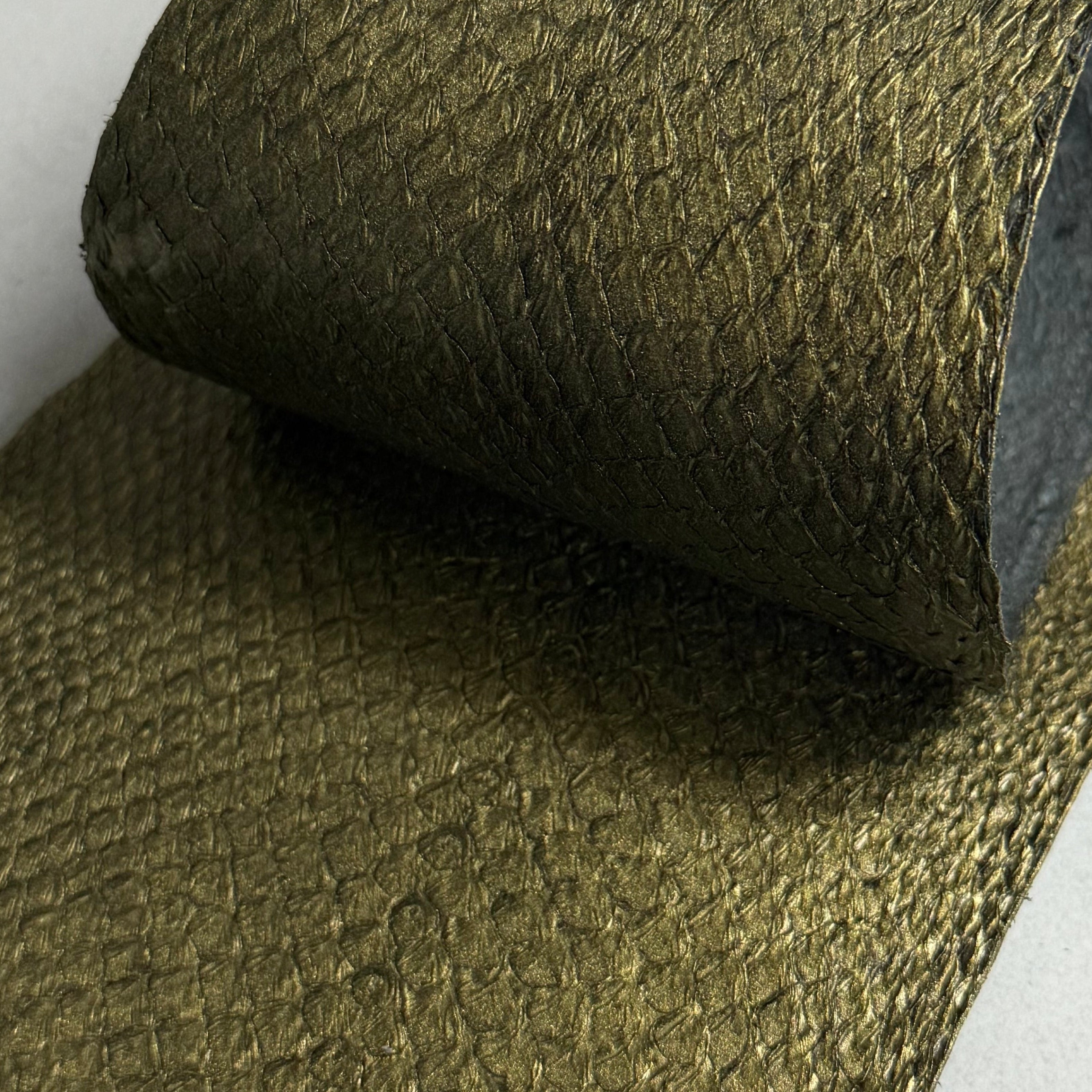 Ictyos French Veg Tan Salmon Skin Leather, 1.5 oz | 19 Colors