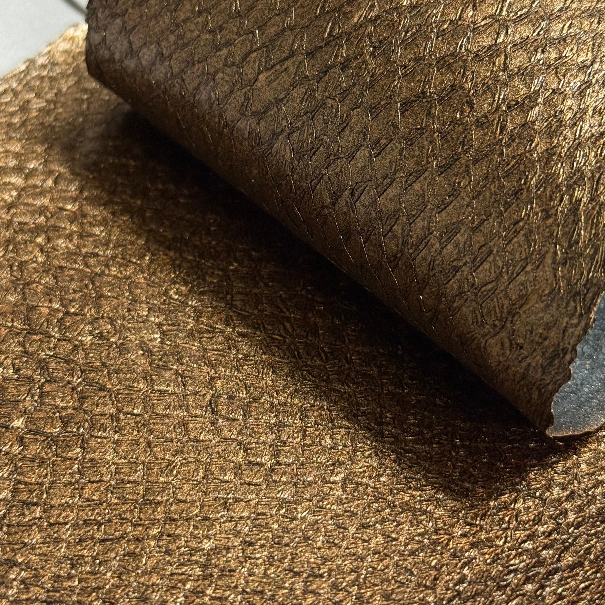 Ictyos French Veg Tan Salmon Skin Leather, 1.5 oz | 19 Colors