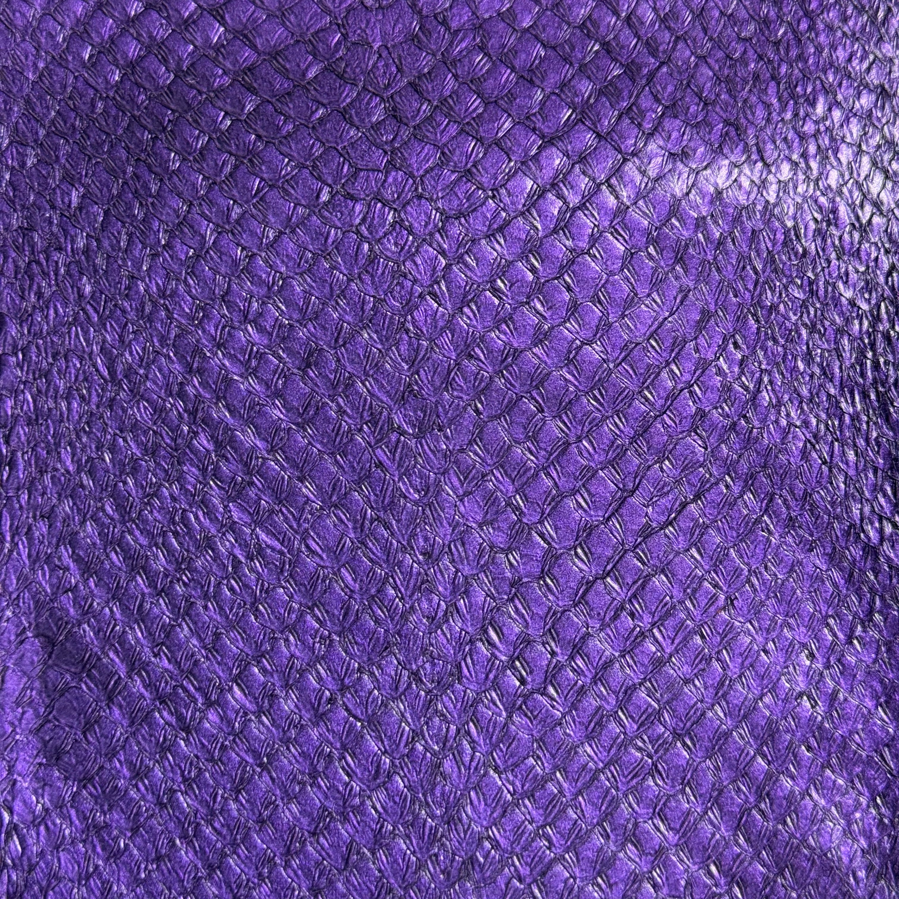 Ictyos French Veg Tan Salmon Skin Leather-Leather Skins