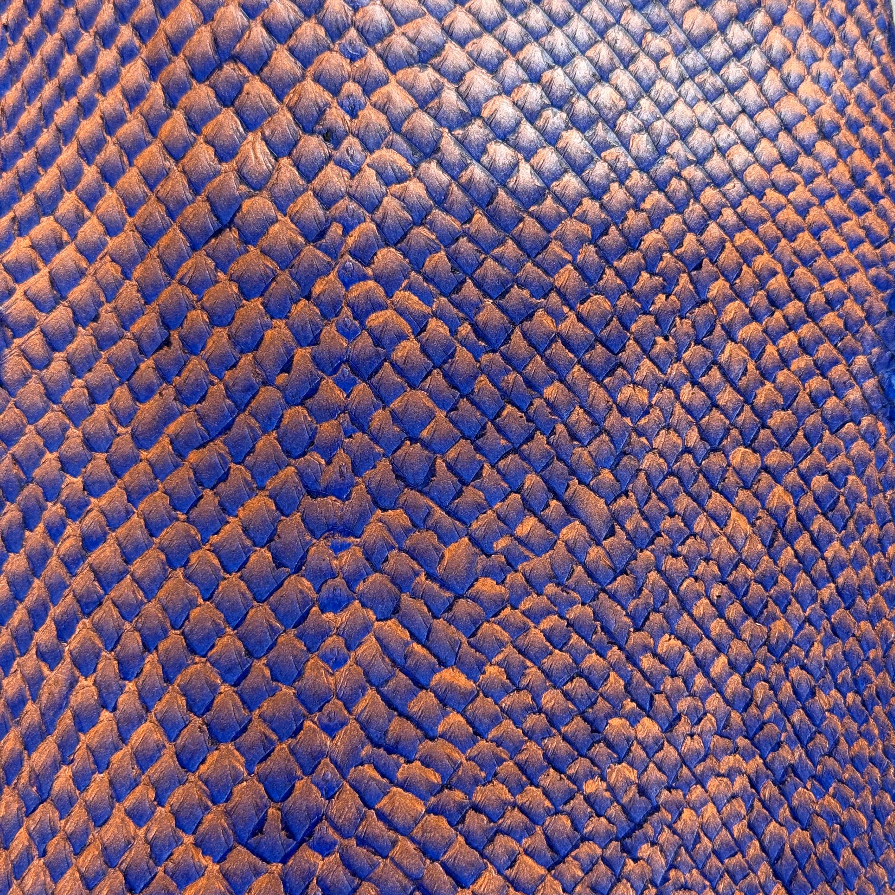 Ictyos French Veg Tan Salmon Skin Leather-Leather Skins