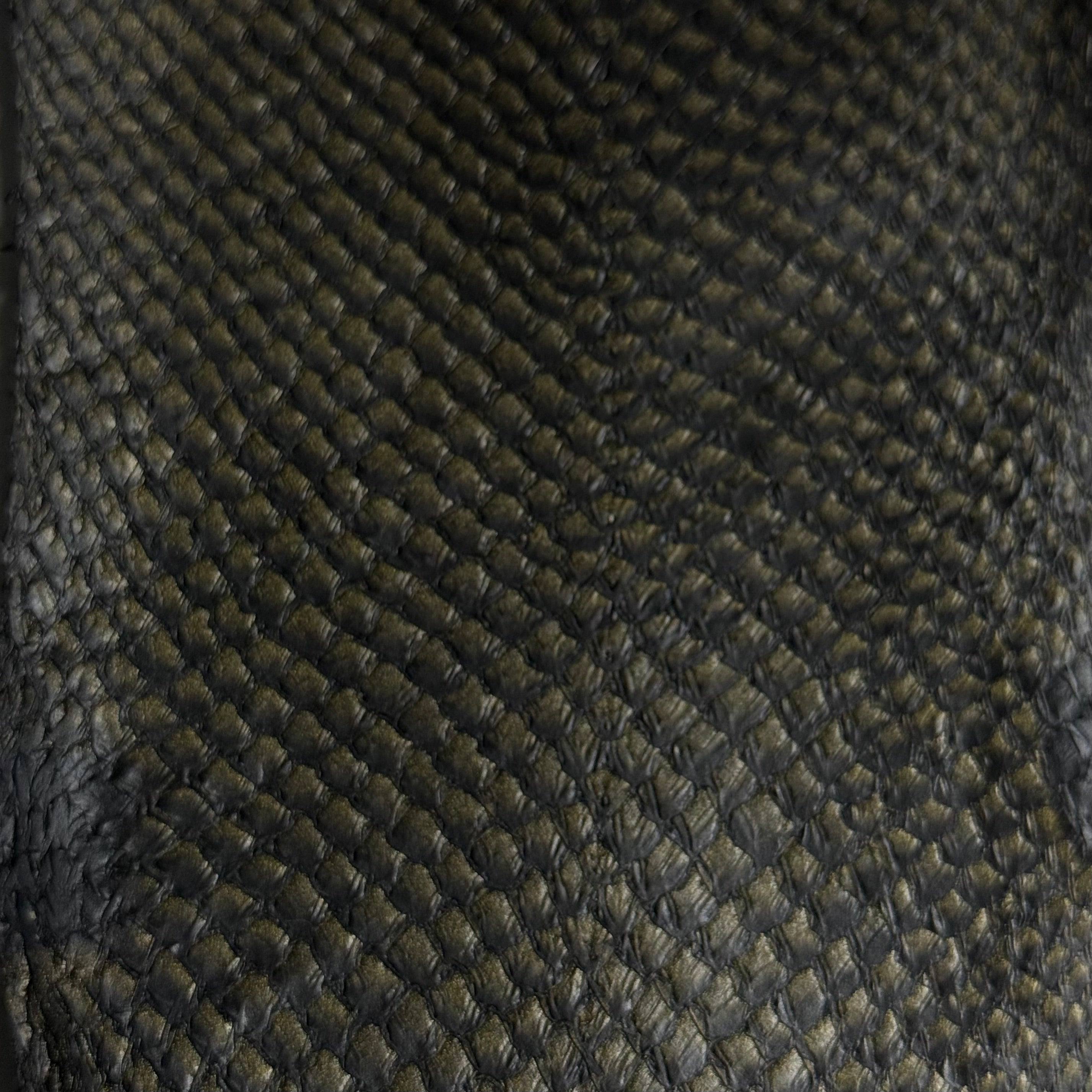 Ictyos French Veg Tan Salmon Skin Leather-Leather Skins