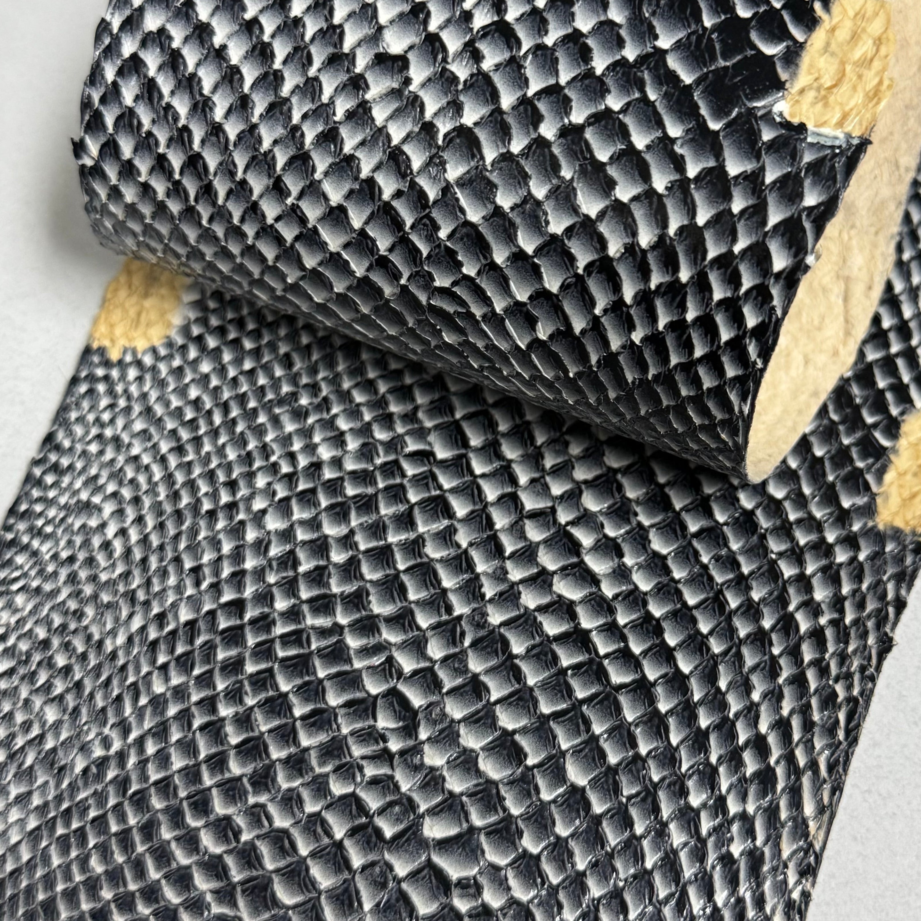 Ictyos French Veg Tan Salmon Skin Leather-Ash Grey-Leather Skins