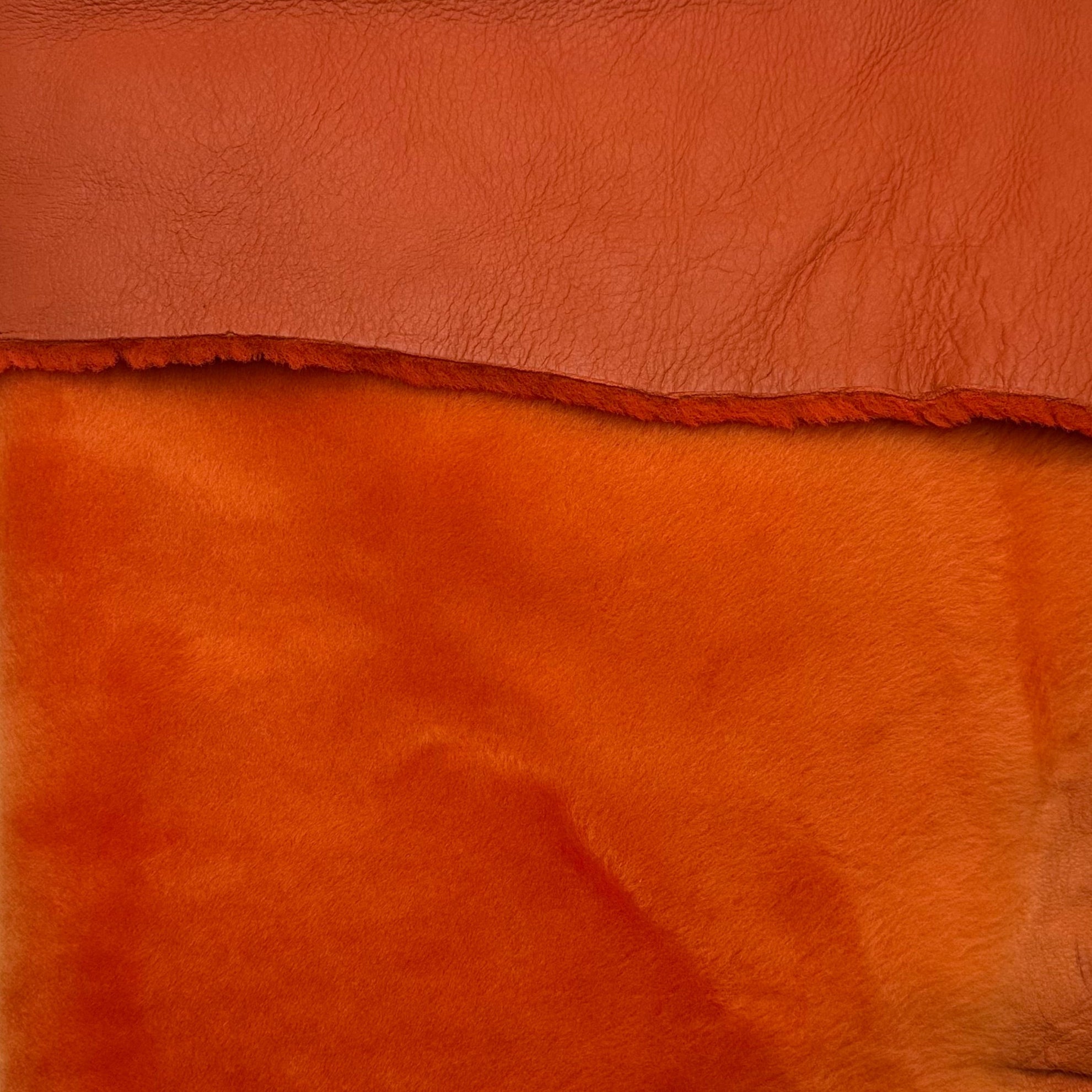 Ironed Merino Shearling 10MM - Nappa Matched Back