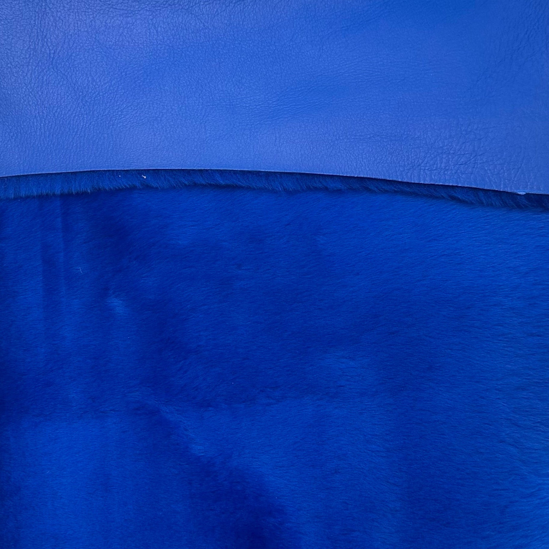 Ironed Merino Shearling 10MM - Nappa Matched Back