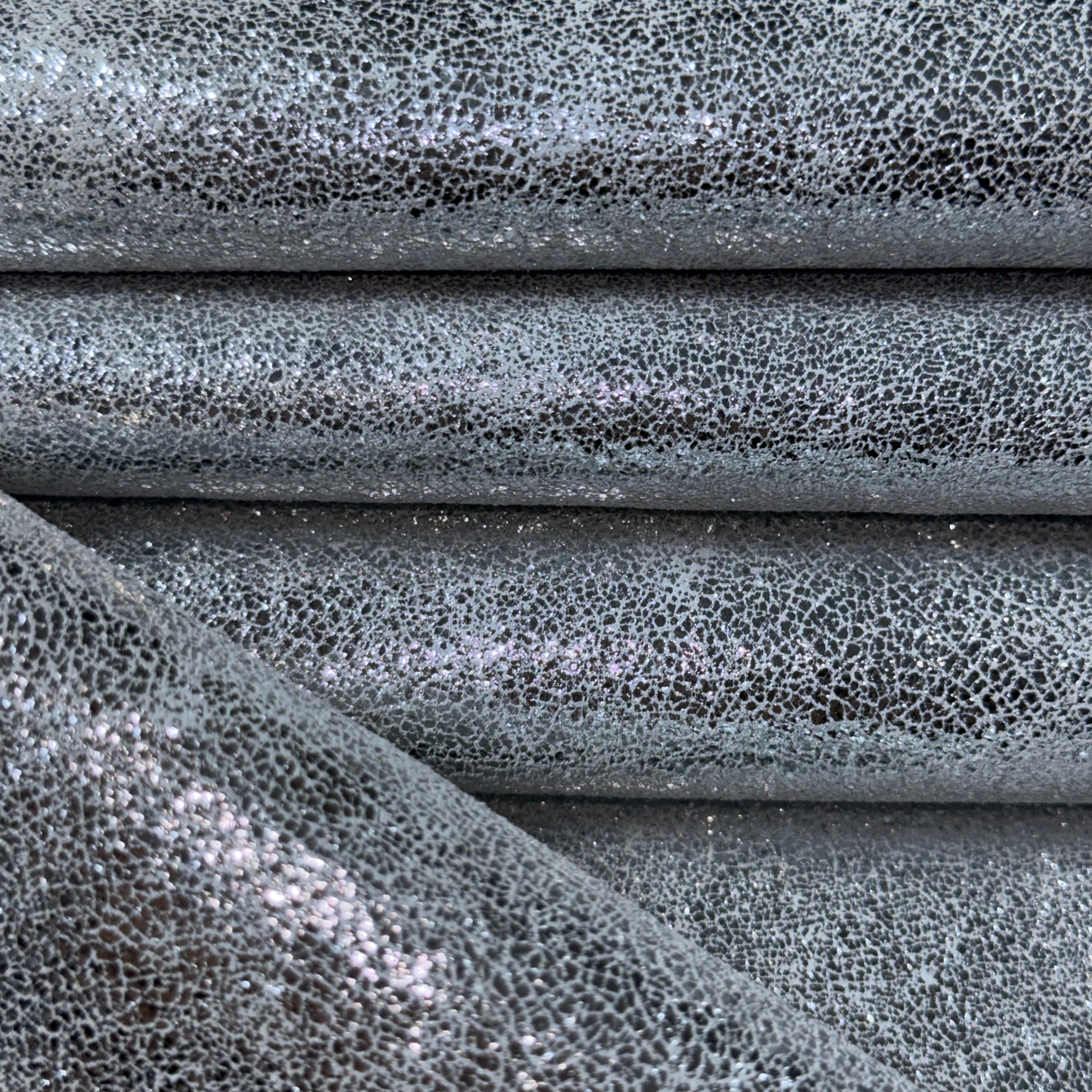Italian Crackle Metallic Calf Suede, 3 oz | 10+ Colors