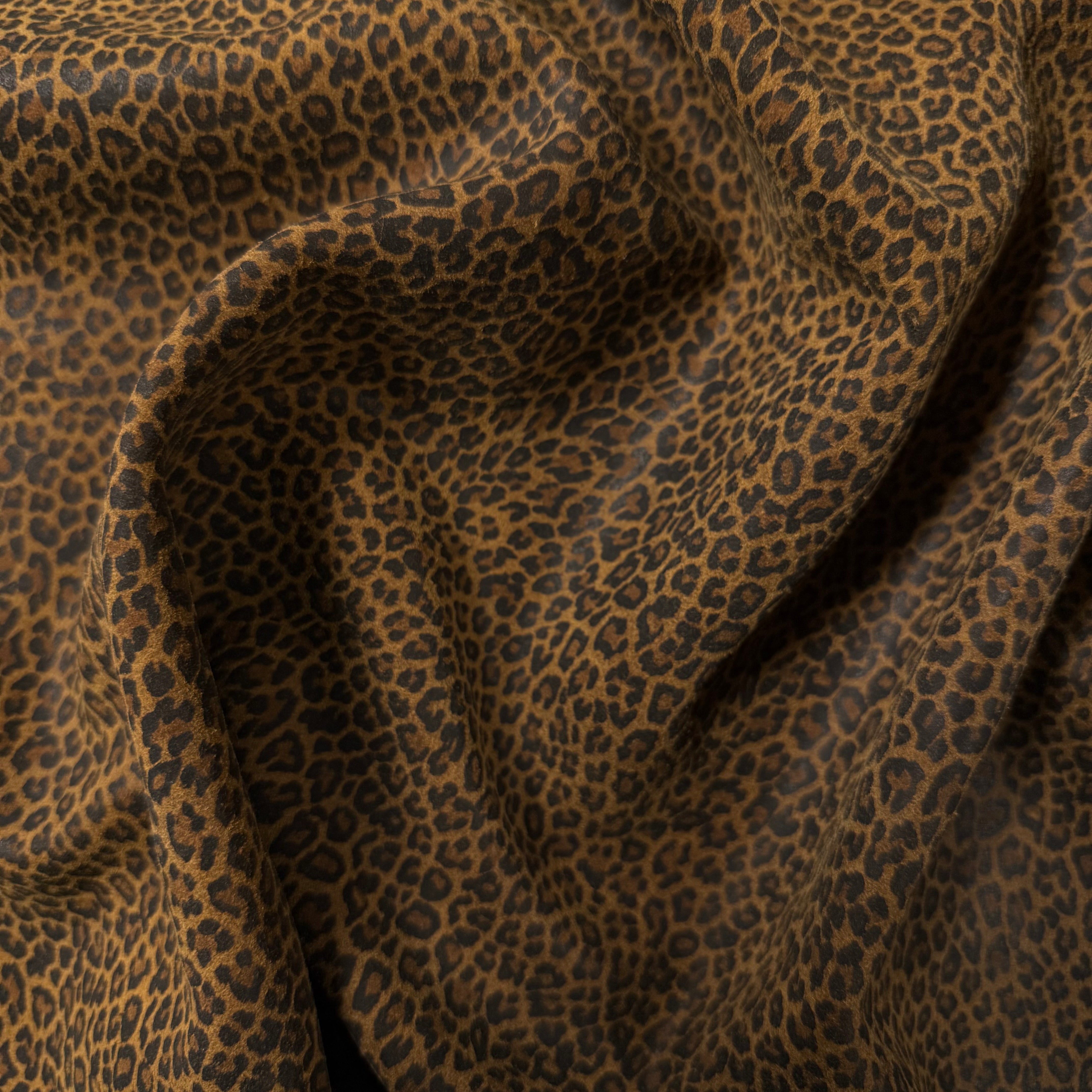 Italian Leopard Print Calf Suede, 3 oz | 3 Colors