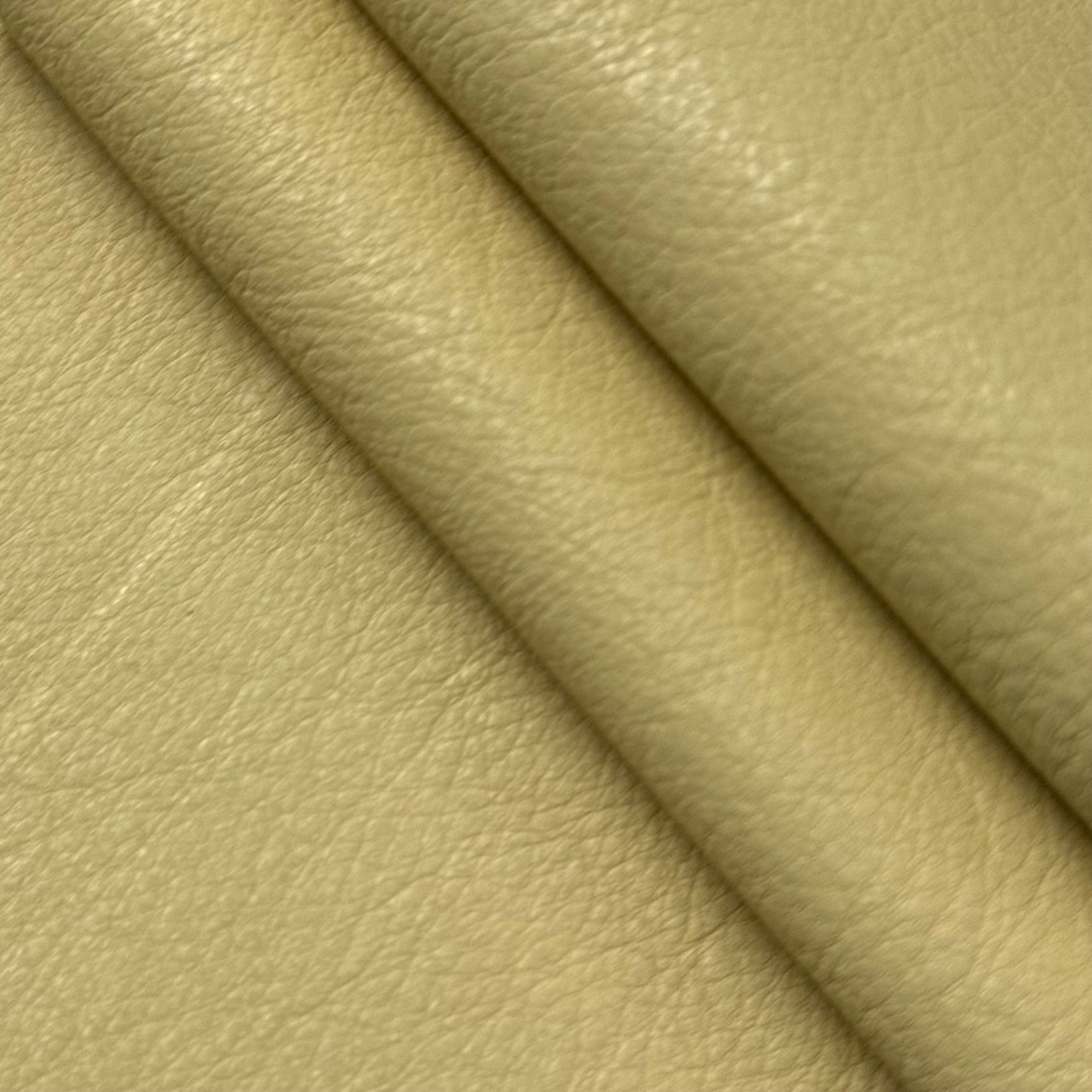 Naked Cow Nappa Leather-Beige-Leather Skins
